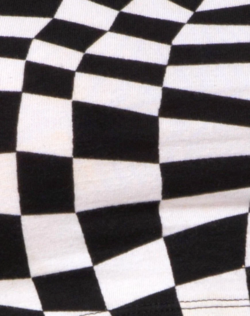 Ramo Bandeau in Square Flag Schwarz und Weiß - Image 5
