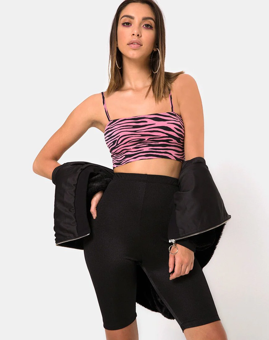 Ramo Bandeau in Zebrarosa von Zip's