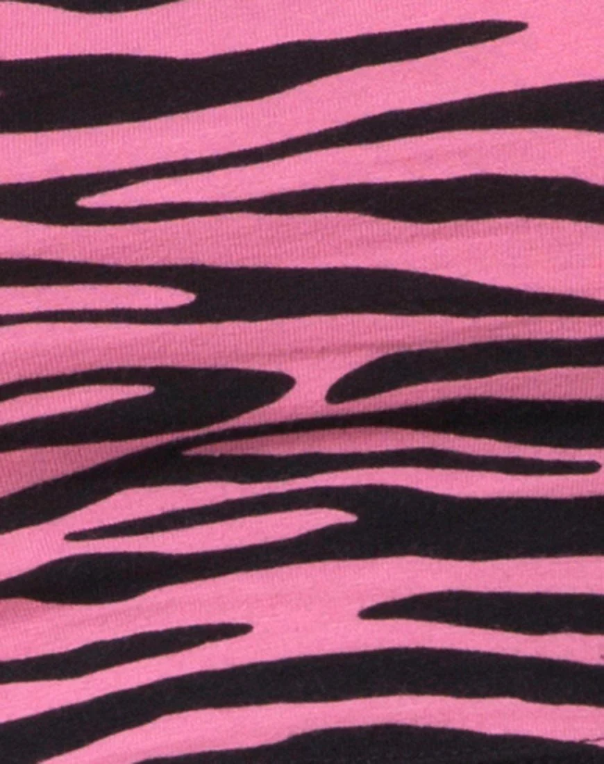 Ramo Bandeau in Zebrarosa von Zip's - Image 5
