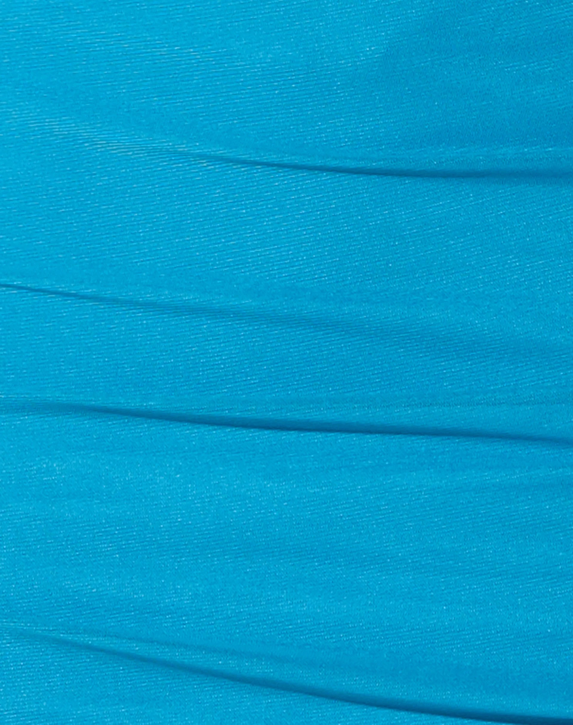 Ranti Minikleid aus Mesh Turquiose - Image 6