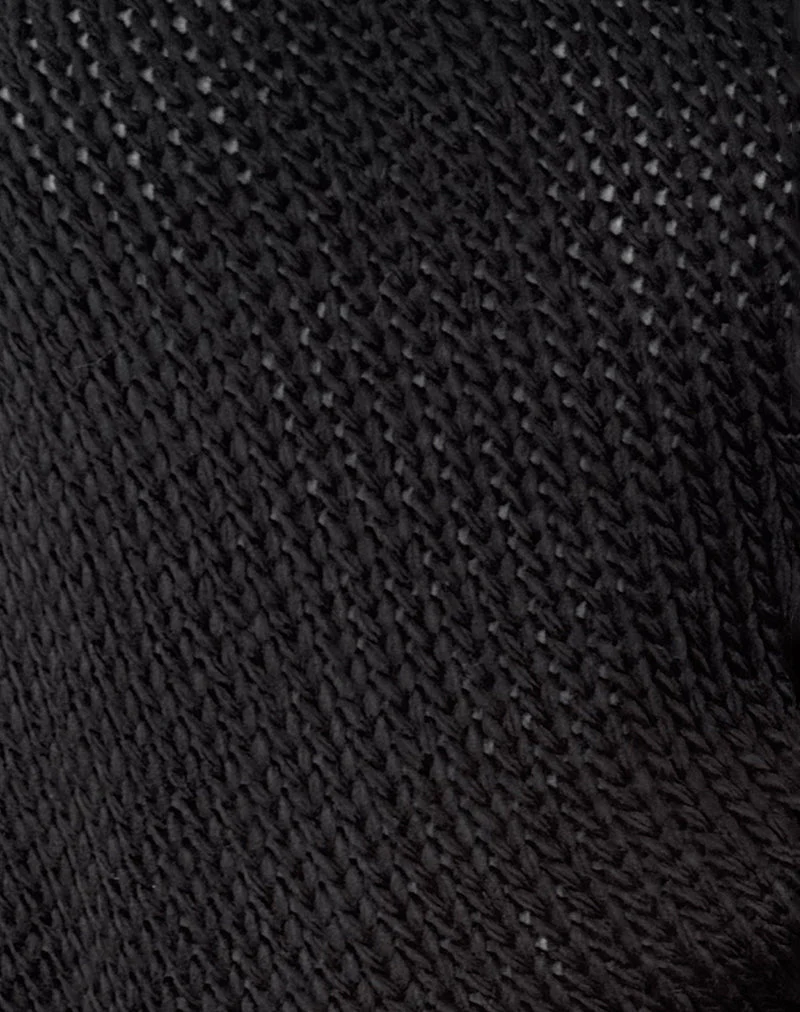 Ranvir Strickpullover in Schwarz - Image 6