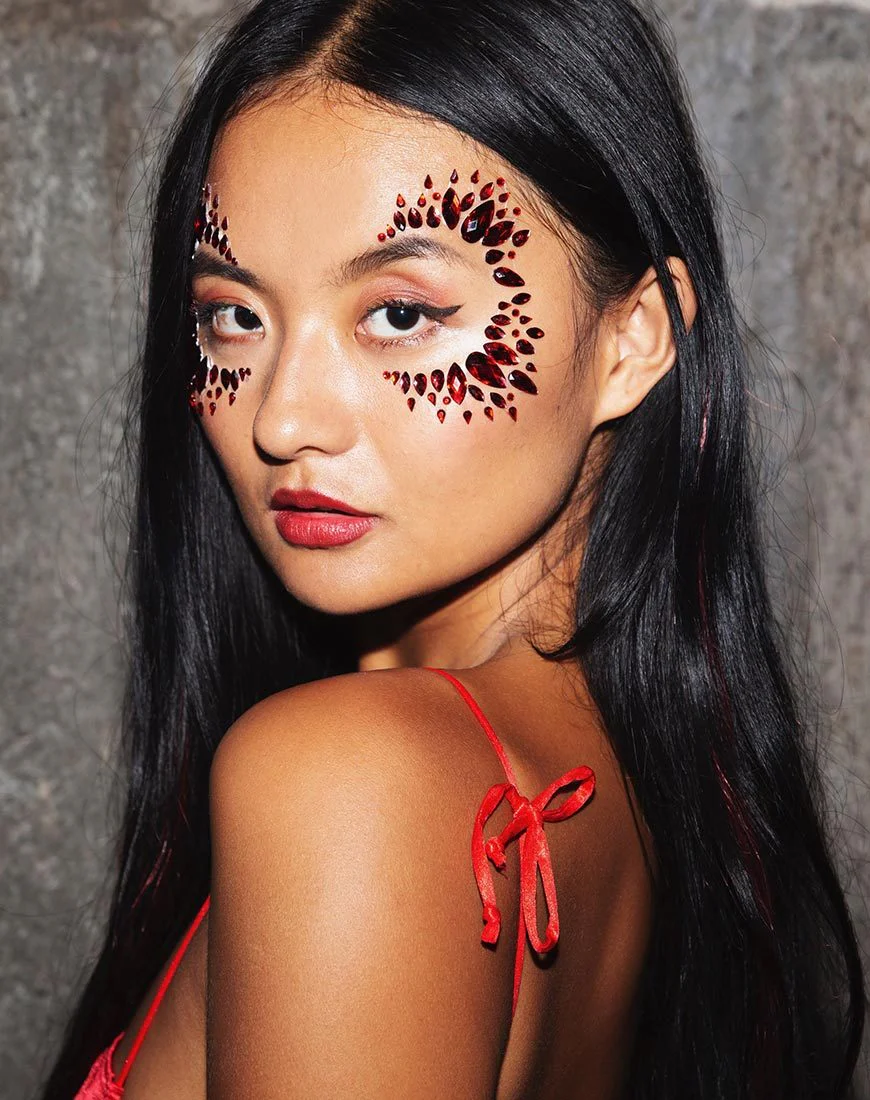 Red Diamond Face Jewel von Gypsy Shrine - Image 3