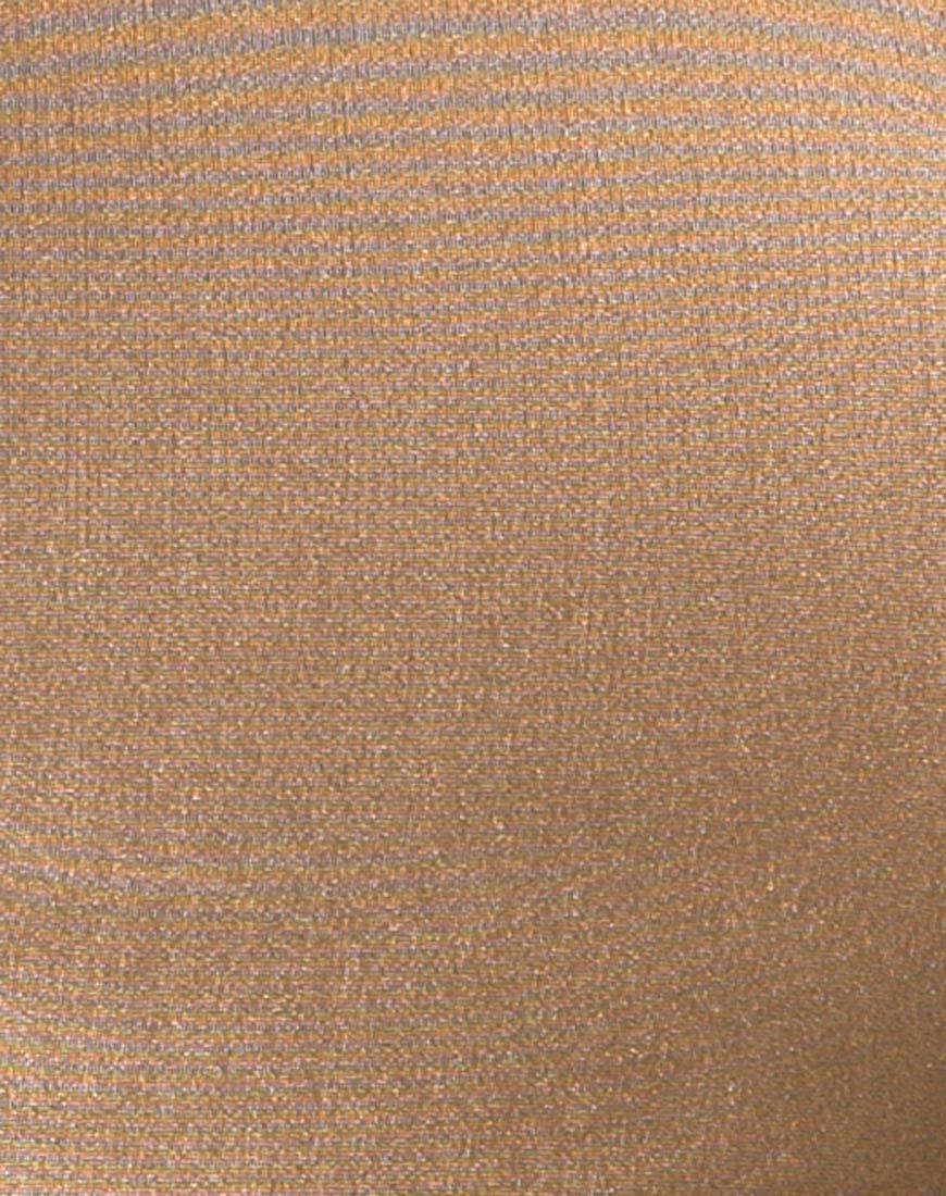 Rhala Crop Top aus Nylon Gold - Image 6