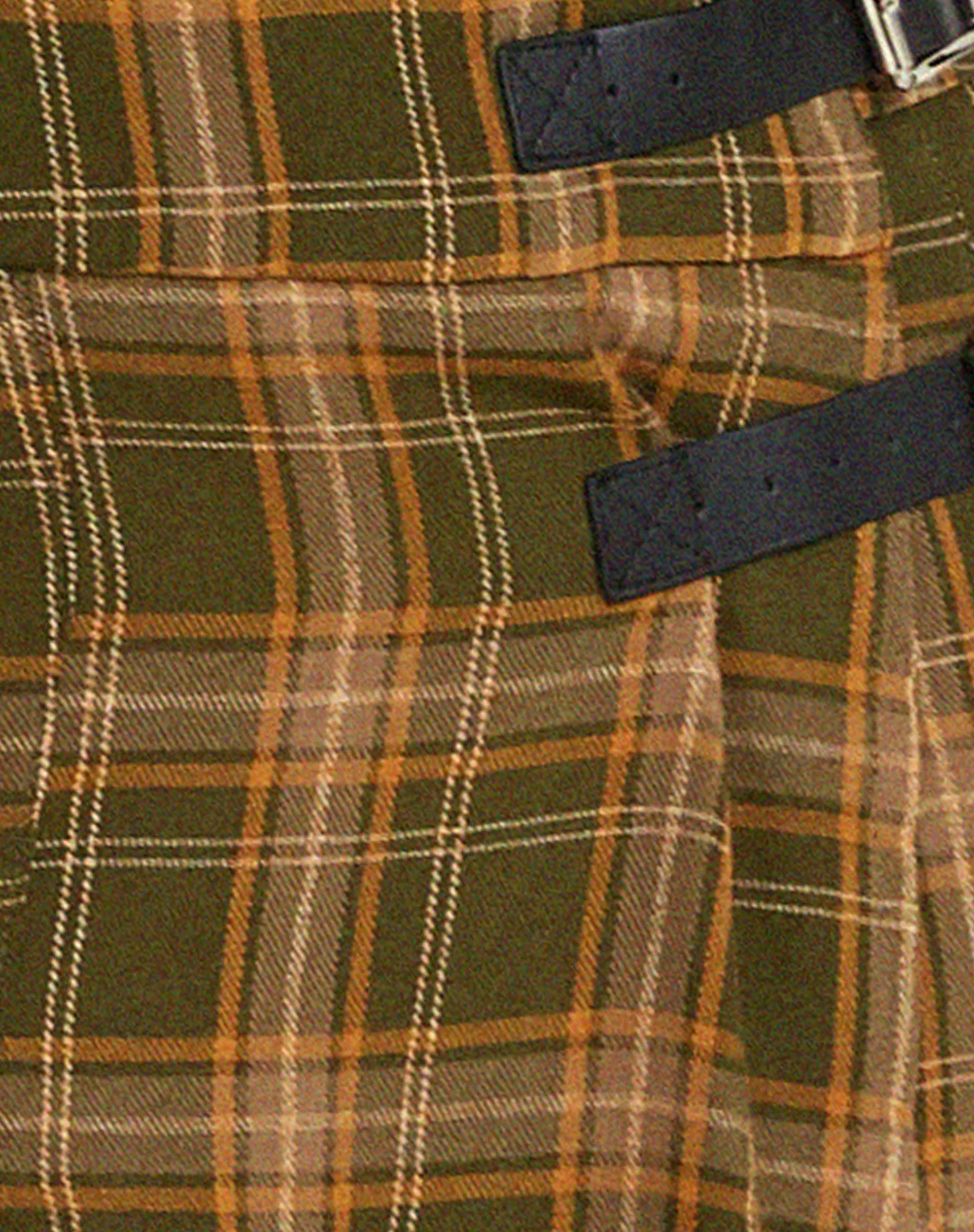 Rigifa Midirock aus Schottenkaro Grün Braun - Image 7