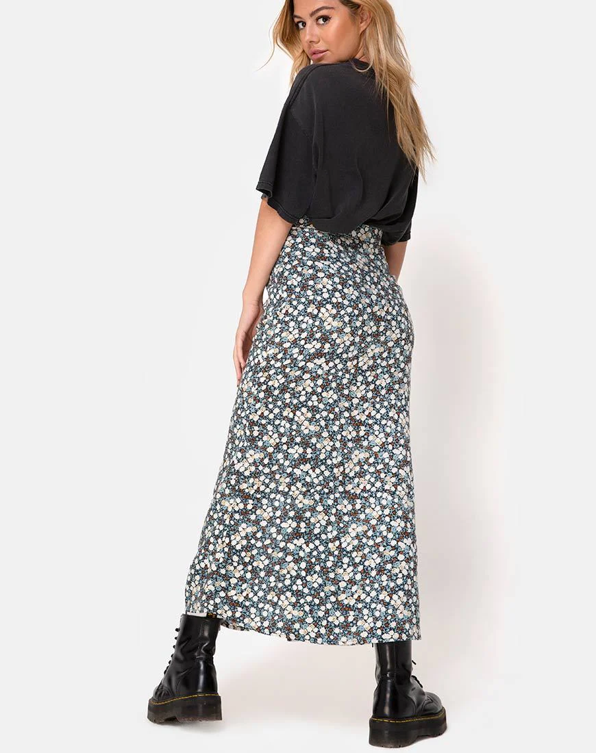 Rima Rock in Floral Field Navy - Image 2