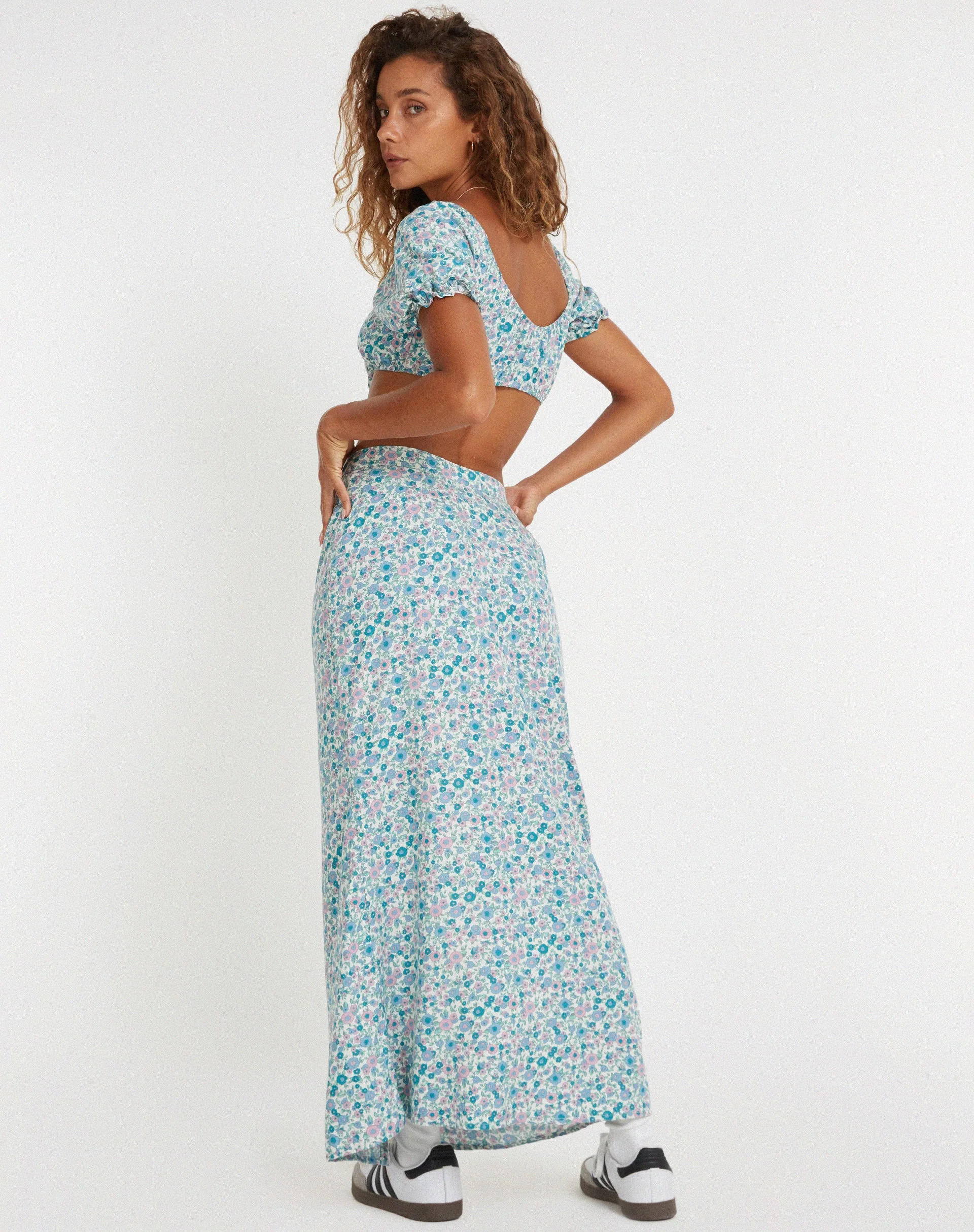 Rima Midirock in Flower Power Blau - Image 4