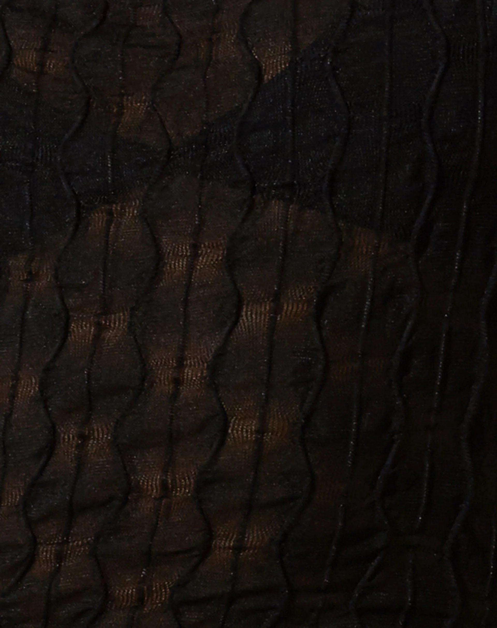 Rimbi Vest Top aus gestreiftem Mesh Schwarz - Image 6
