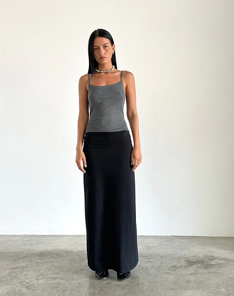 Riona Vest Top in Dunkelgrau - Image 3