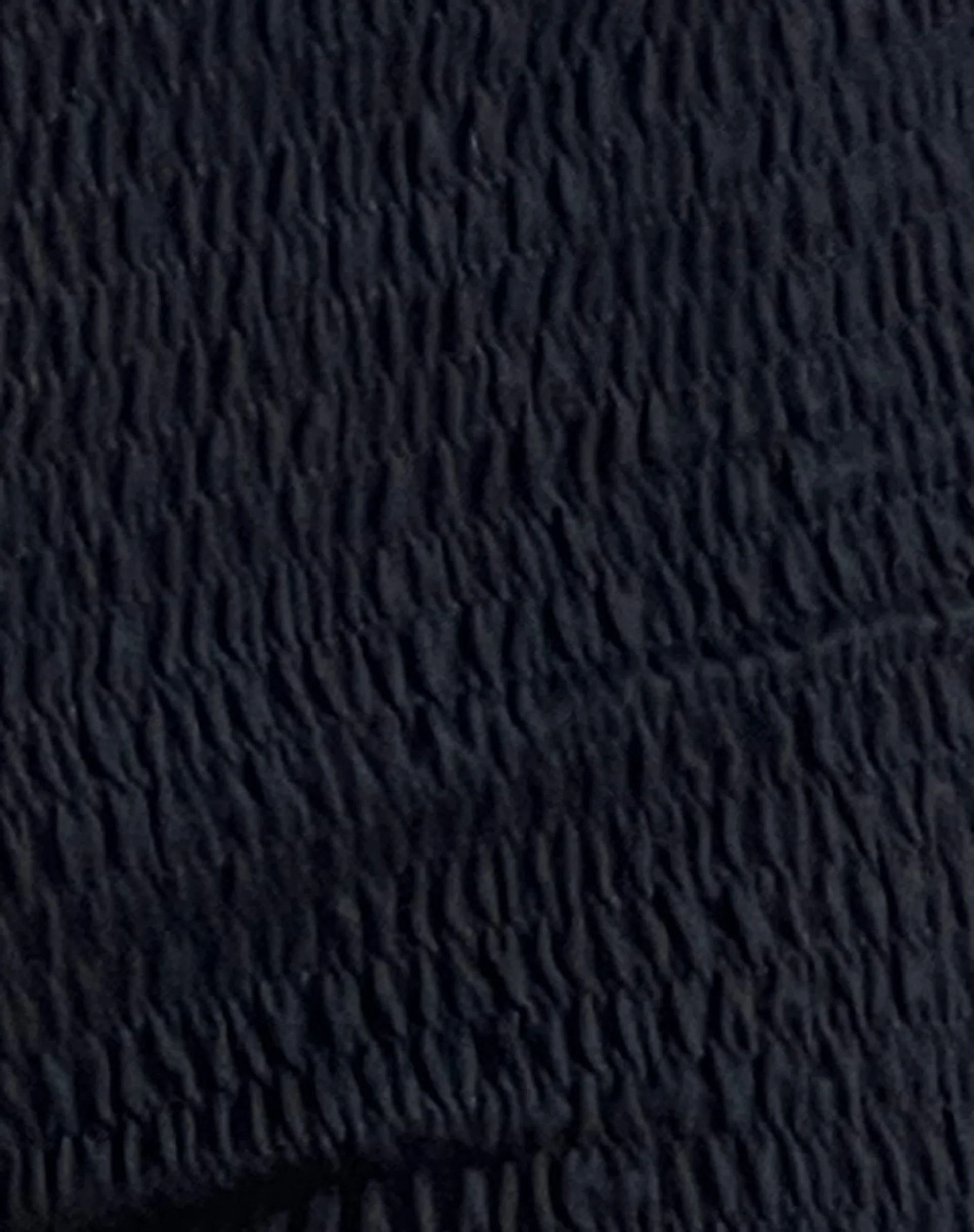 Ritala Geraffte Micro Shorts in Schwarz - Image 6