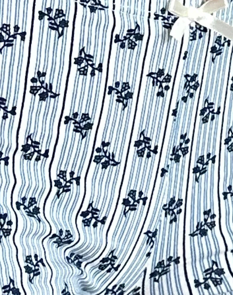 Ritulia Micro Short in Floral Stripe - Image 6
