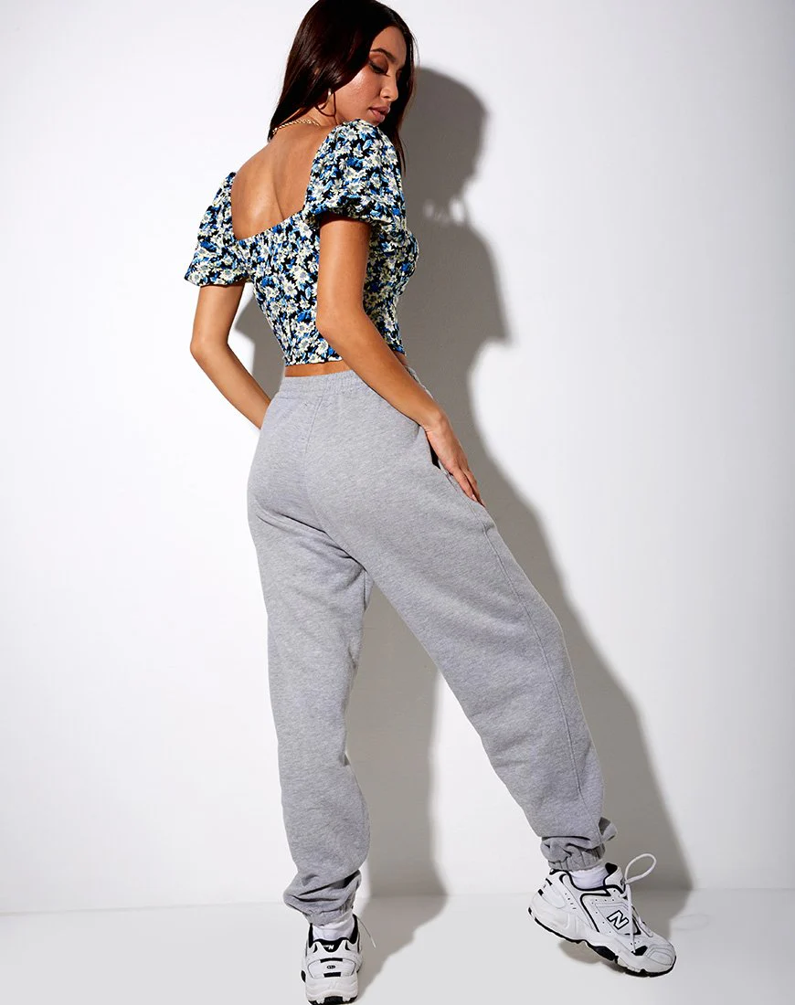 Rocha Top in Aster Blau - Image 4