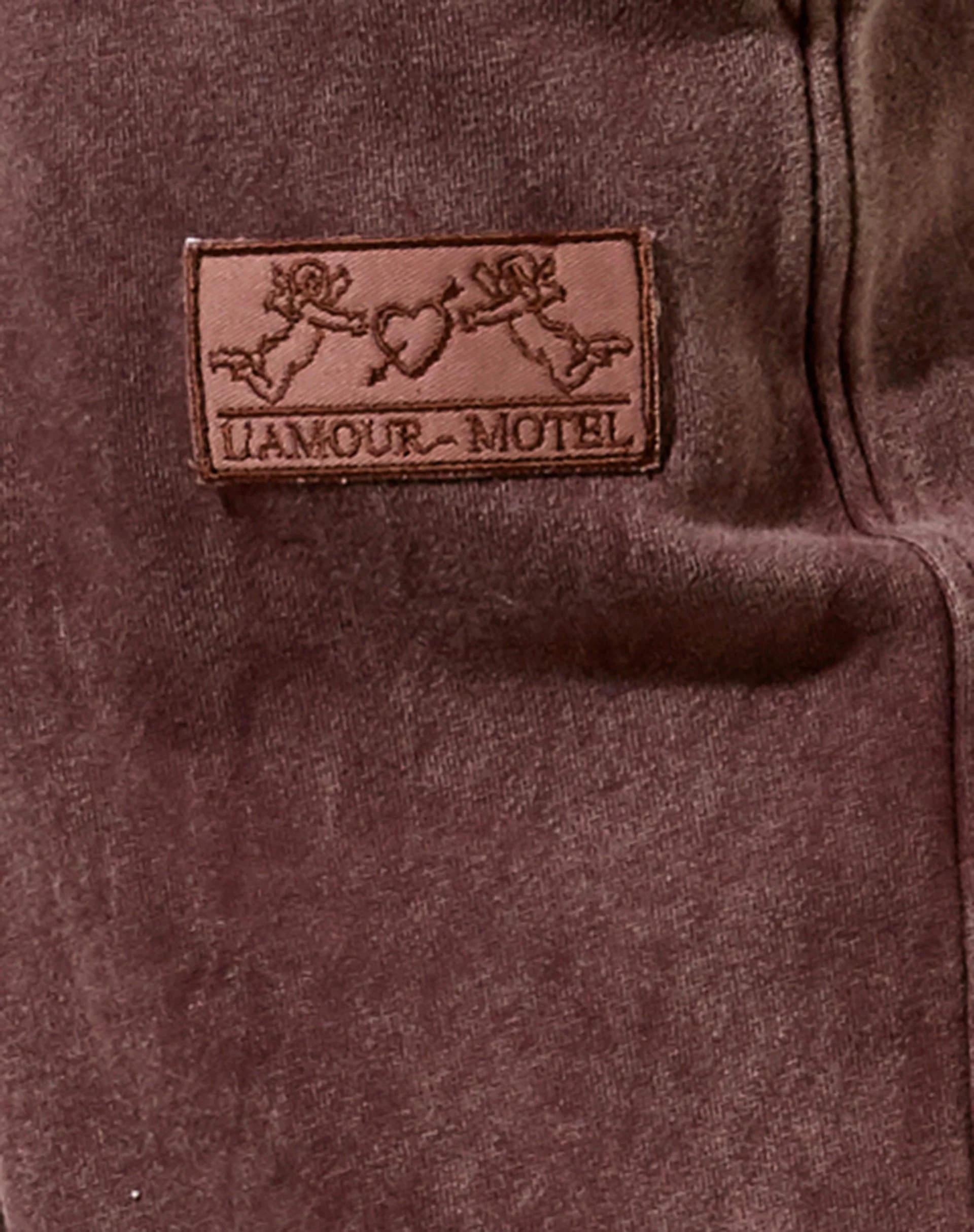 Roider Jogger in brauner Waschung L'Amour Motel Label Embro - Image 6