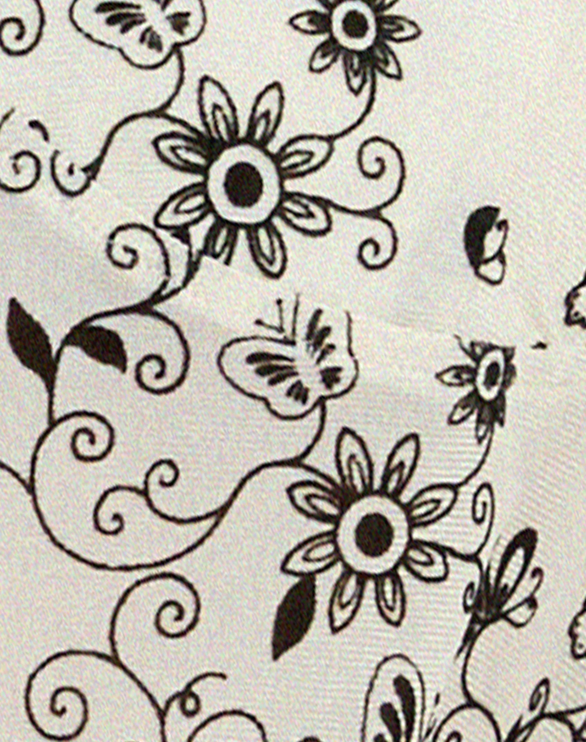 Rolam Cami Top in Butterfly Vine Flock Weiß - Image 5