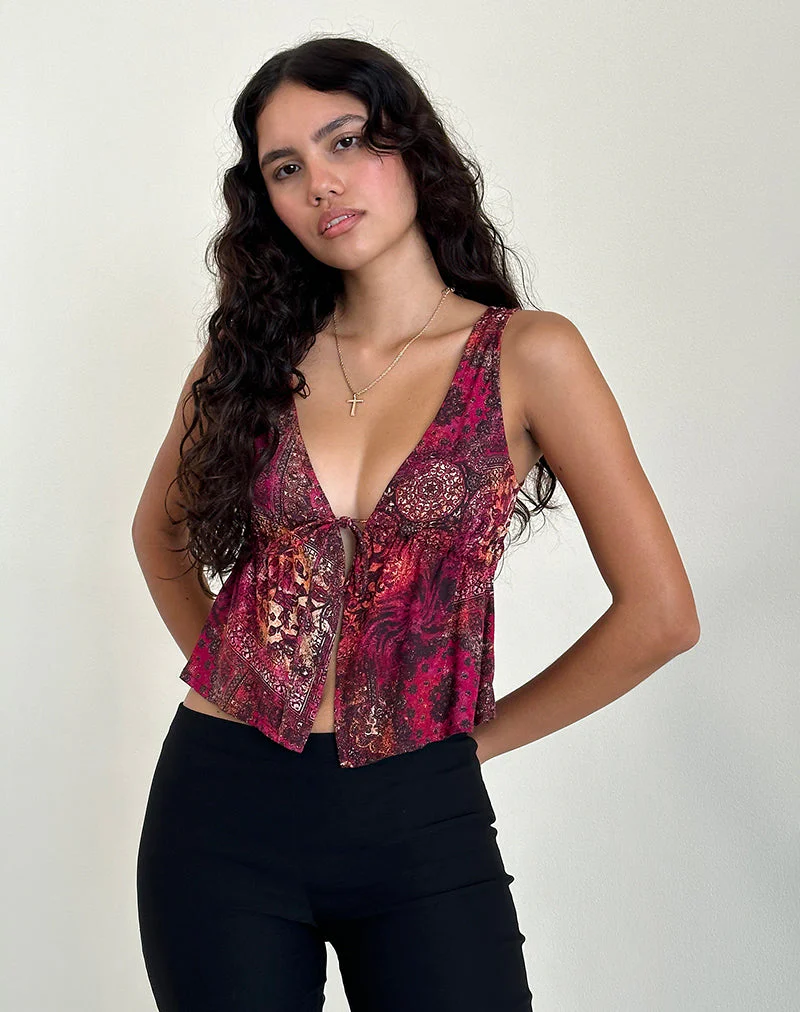 Rolia Cami Top aus abstraktem Paisley - Image 5