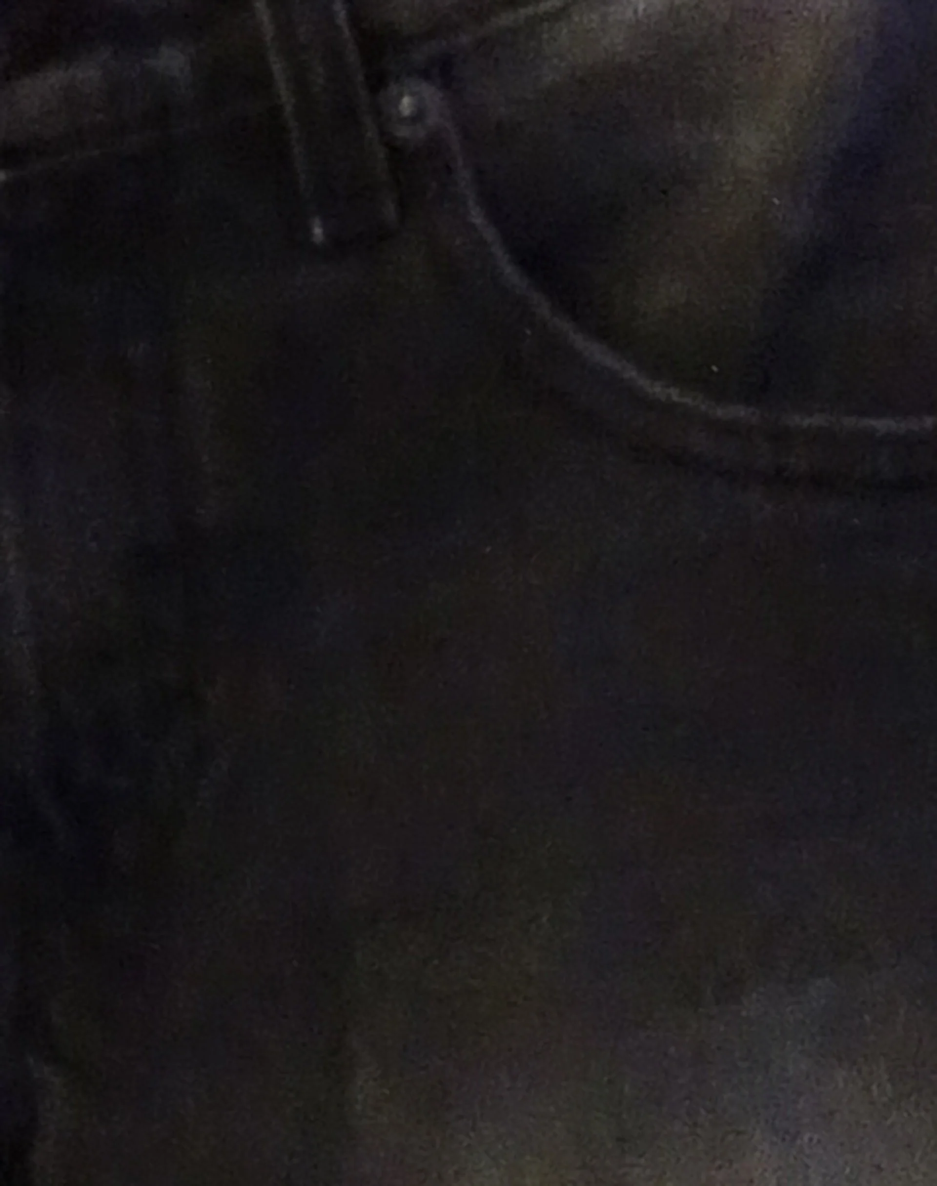 Geräumige extra weite Low Rise Jeans in extrem schwarzer Waschung - Image 6