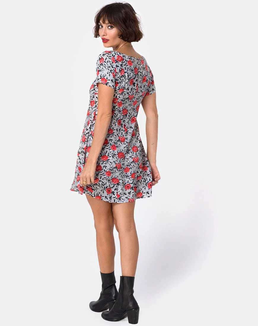 Ruchi Kleid in Blooming Rose - Image 4