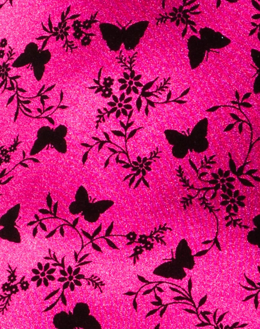 Ruli Bodycon Kleid in Schmetterlingsblüte Rosa - Image 5