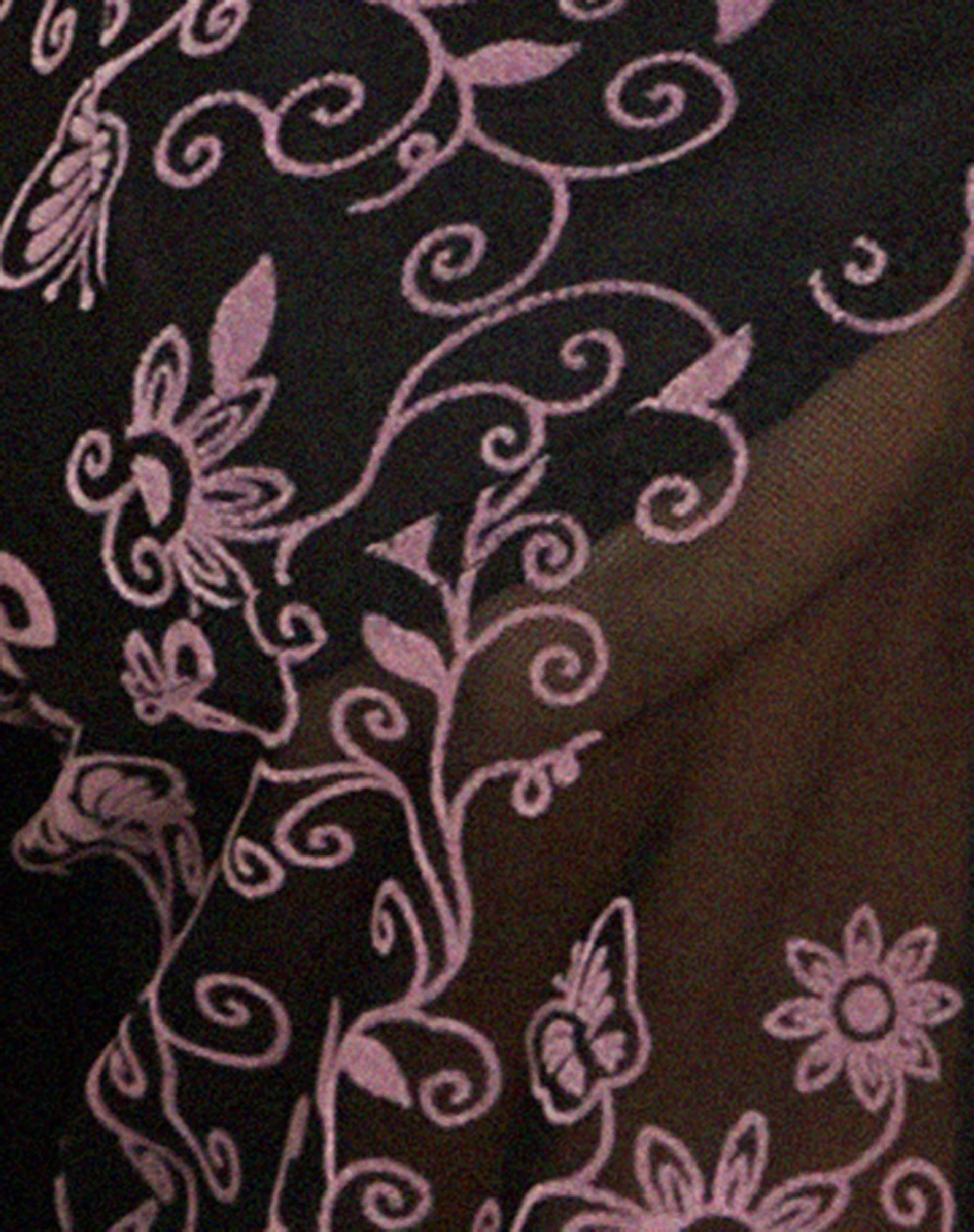 Rumak Cami Top in Butterfly Vine Flock Schwarz und Rosa - Image 8