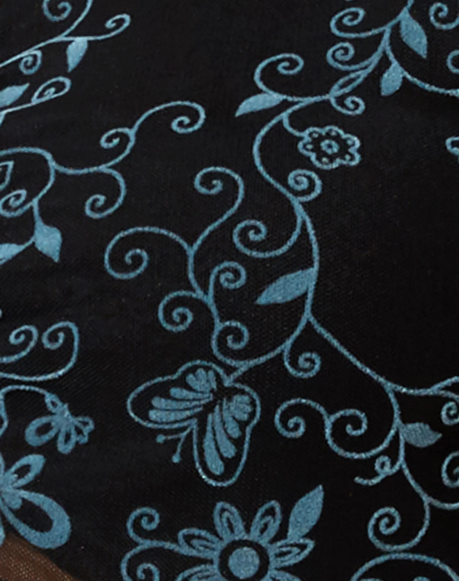 Rumak Cami Top in Schmetterling Rebe Flock Blau - Image 8
