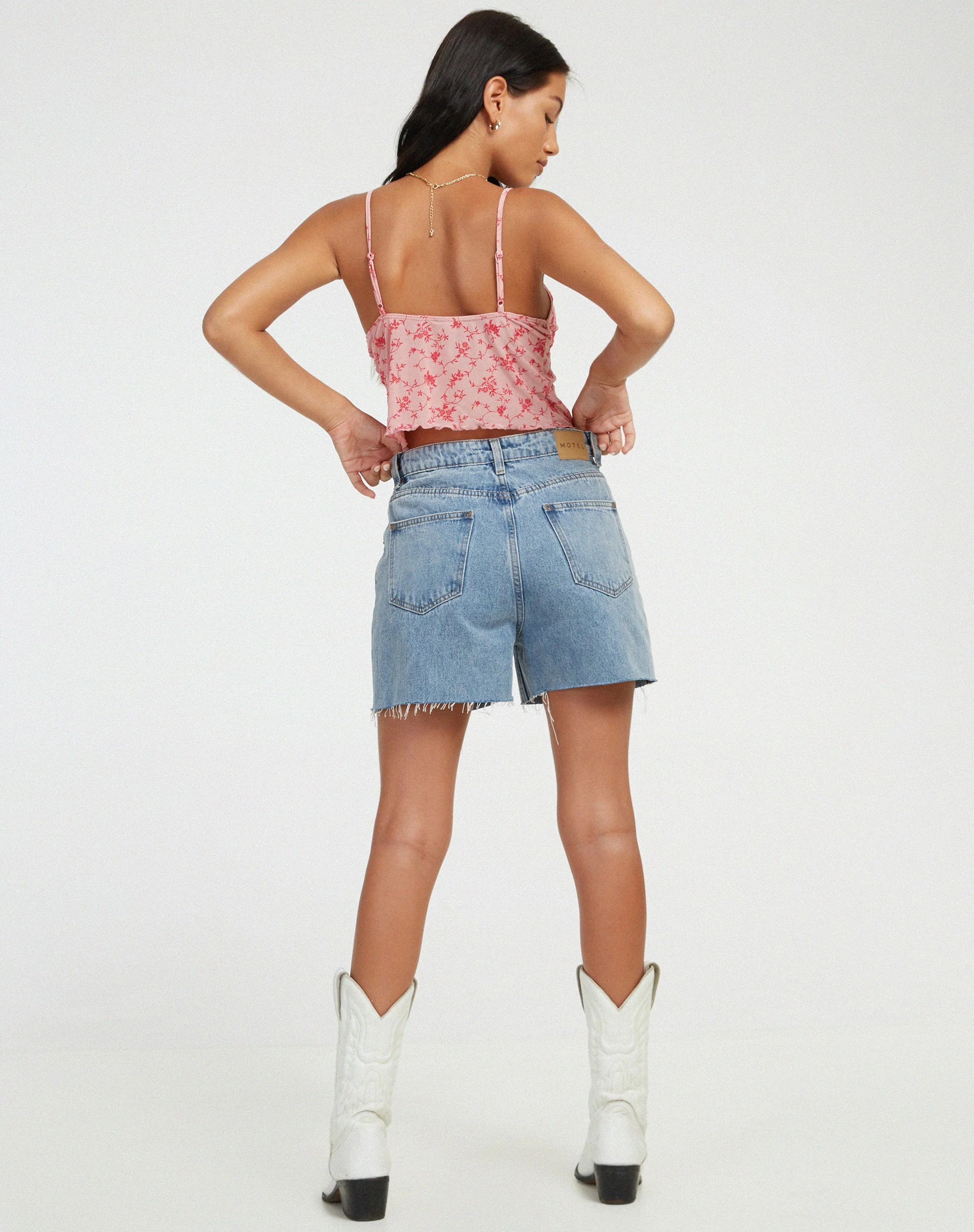 Rumak Top in Love Bloom Rosa Flock - Image 4