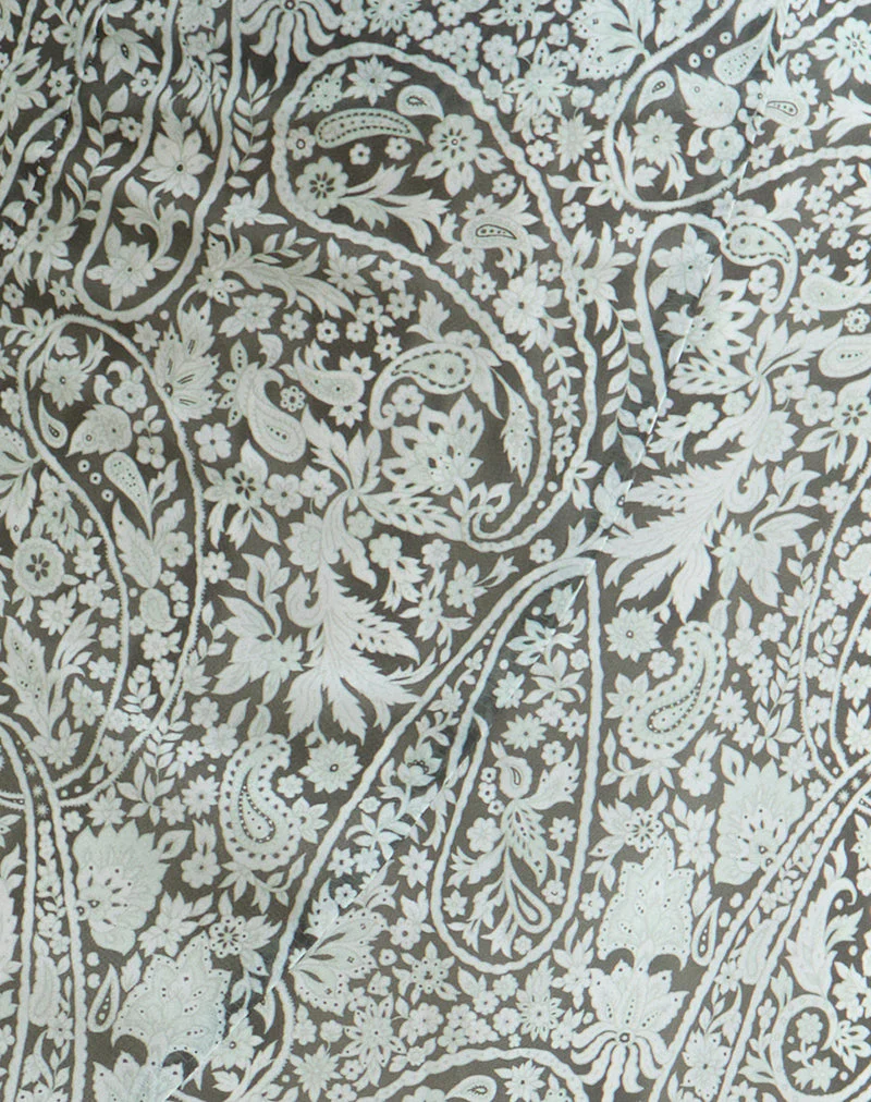 Rumela Maxi Skirt in Bloom Paisley Pale Blue - Image 6
