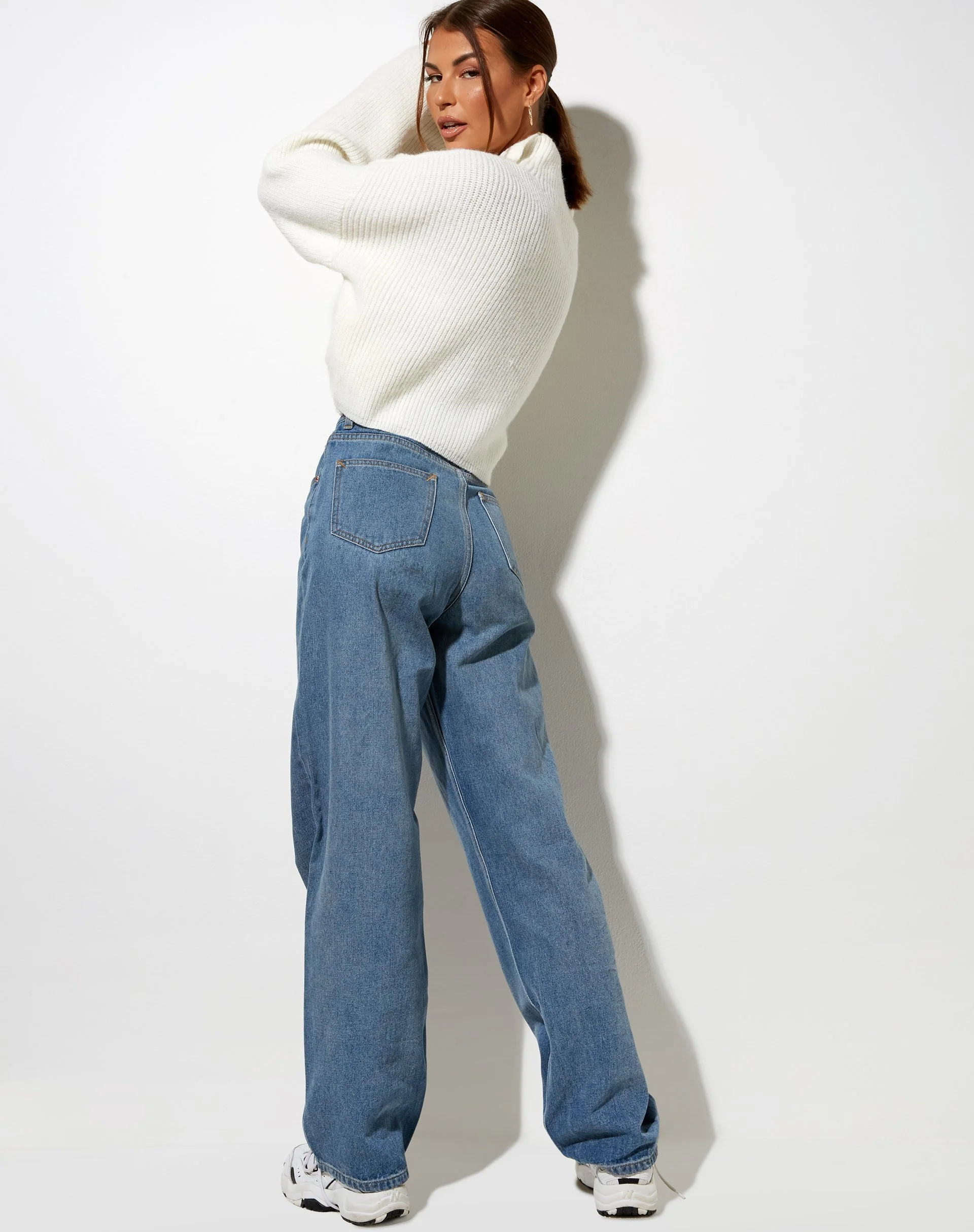 Saba Pullover aus elfenbeinfarbenem Strick - Image 4