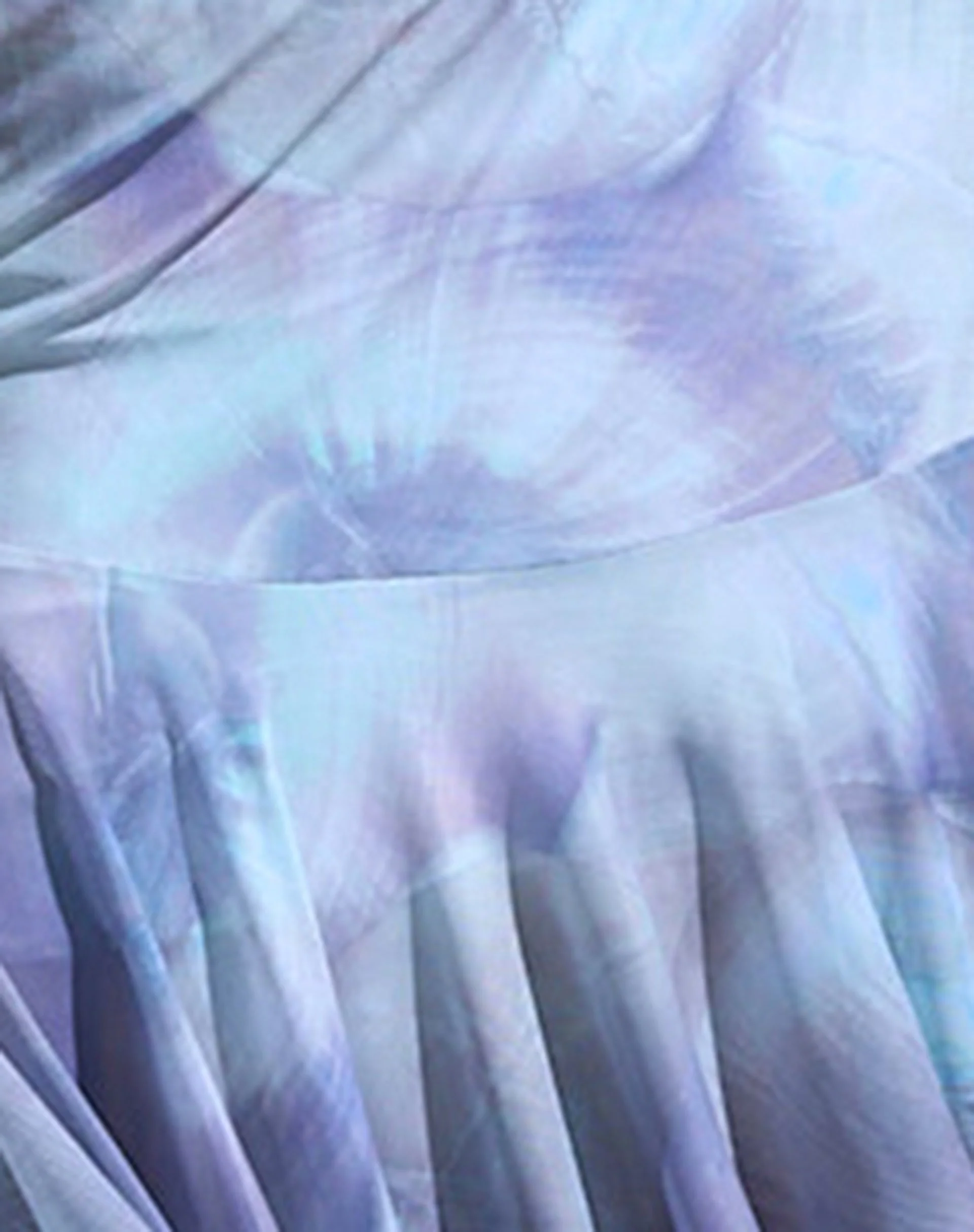 Sabit Mesh-Minikleid aus bedruckter Perlmuttschale - Image 8