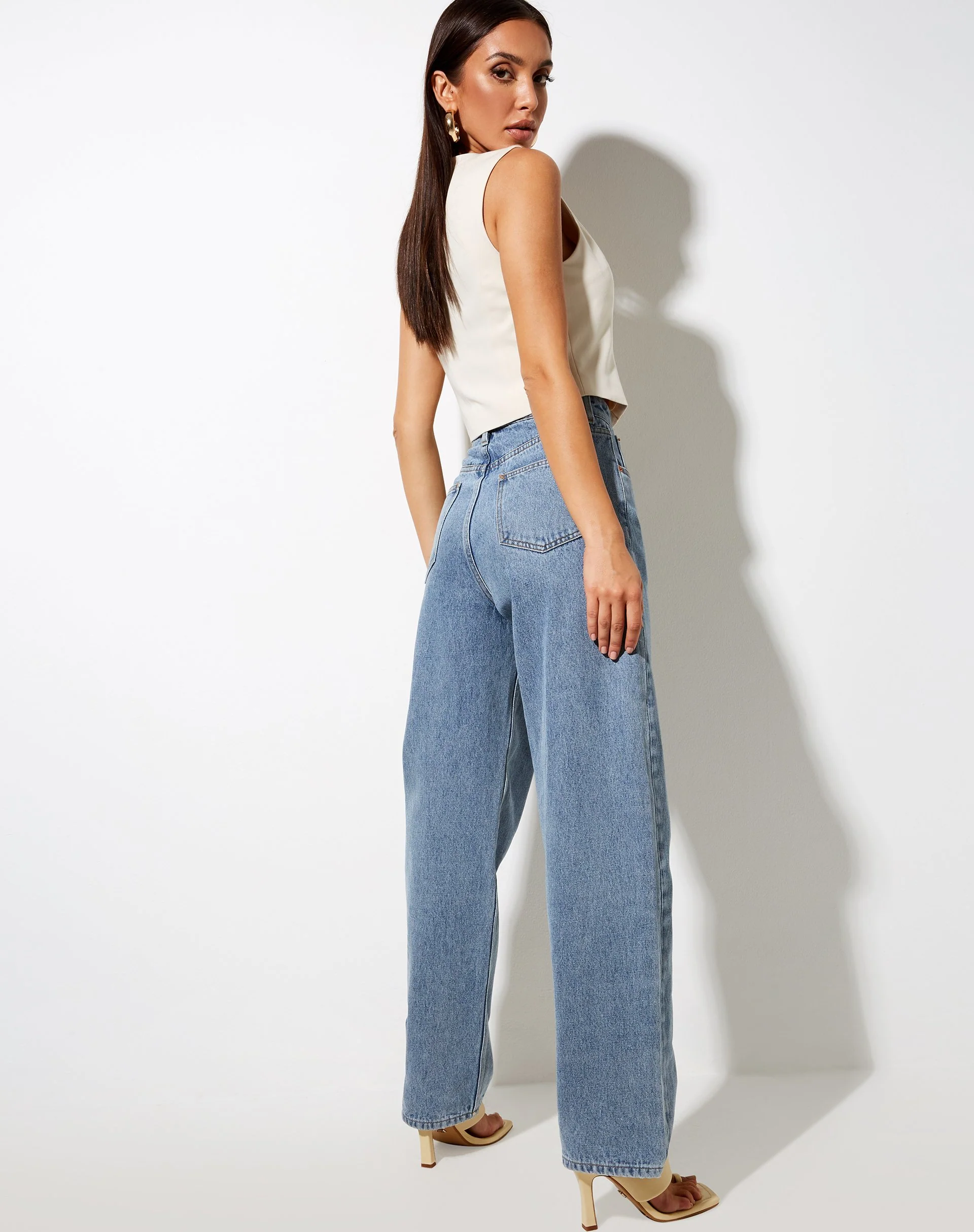 Safar Weste in Creme - Image 4