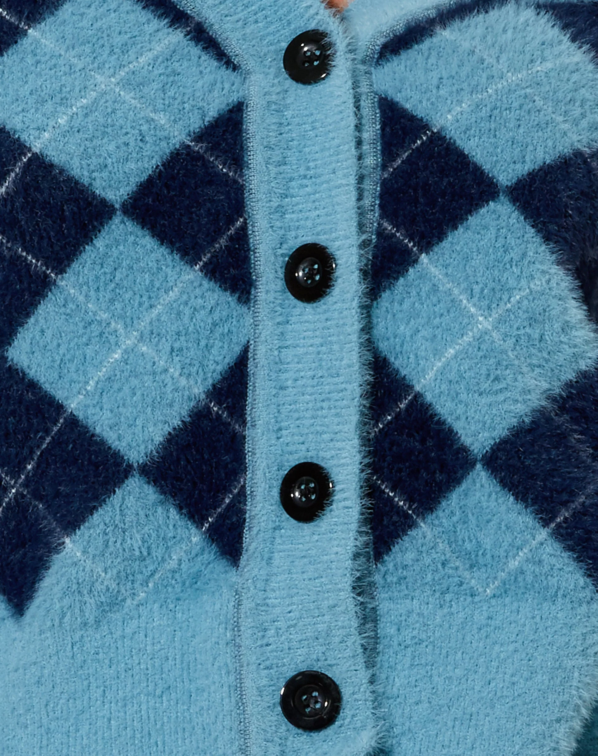Saidi Cardi in Diamantblau und Marineblau - Image 5