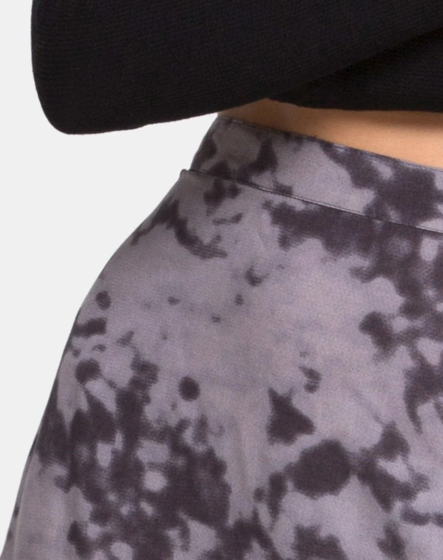 Saika Midirock aus gebleichtes Tie Dye Grau - Image 5