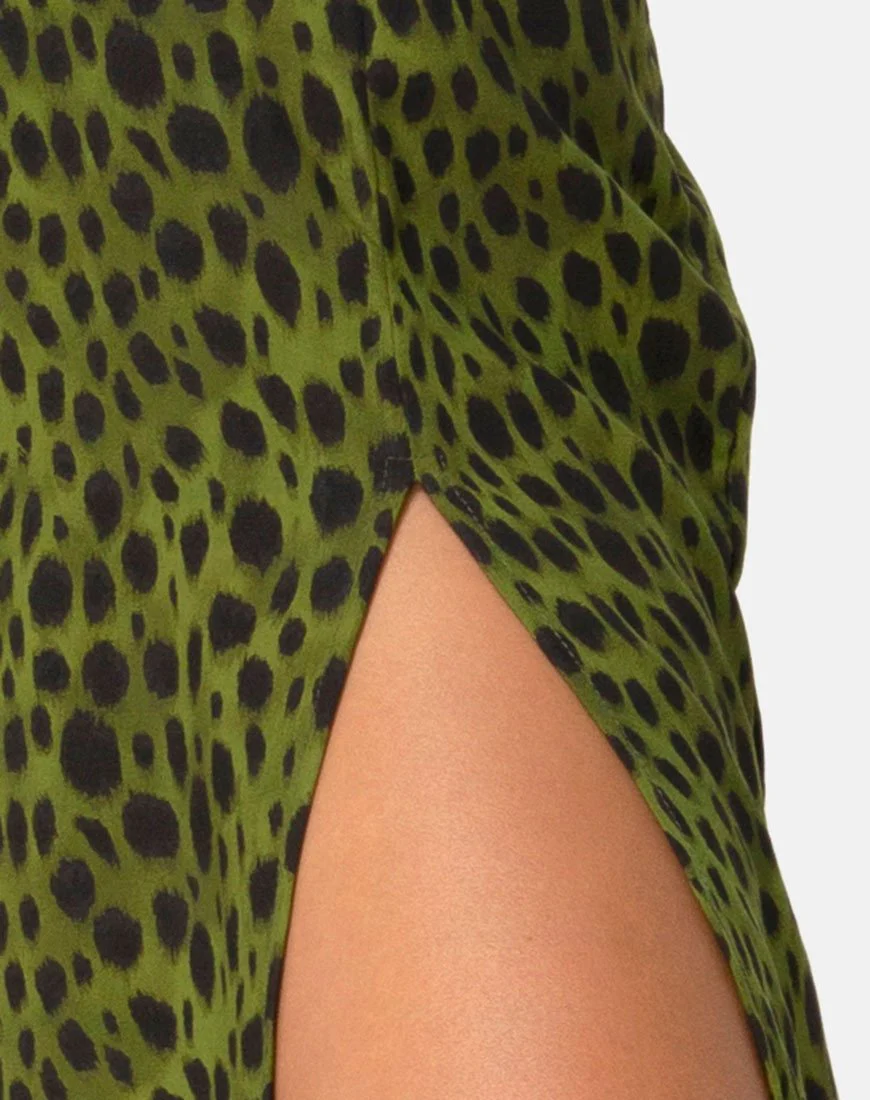 Saika Midirock in Geparden-Khaki - Image 7