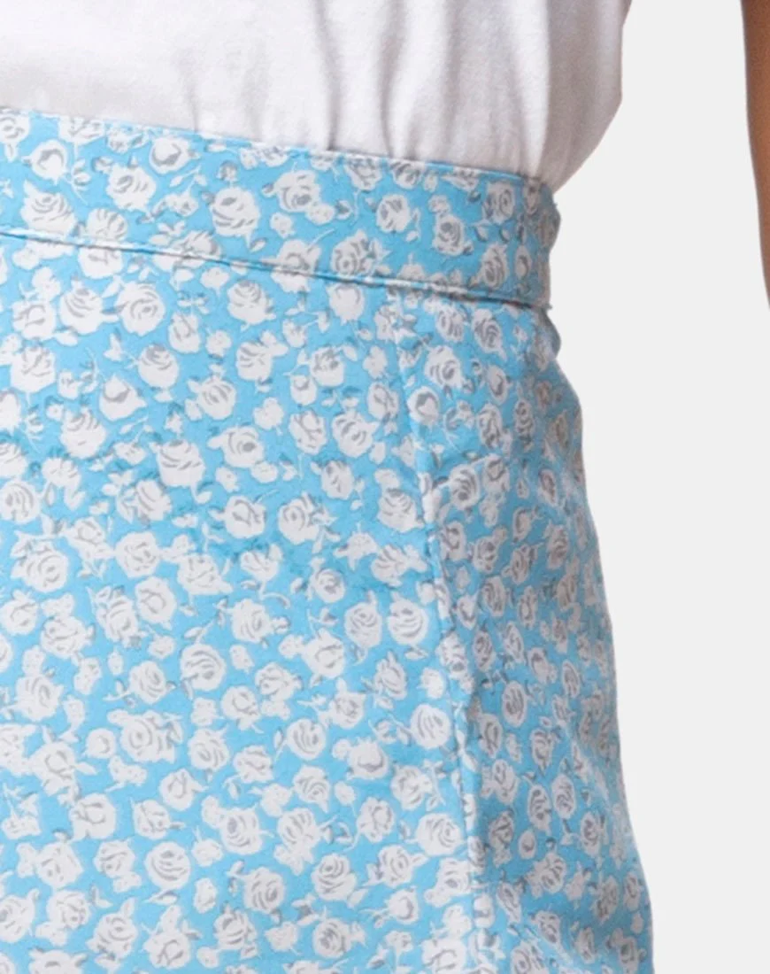 Saika Midirock in Ditsy Rose Blau - Image 5