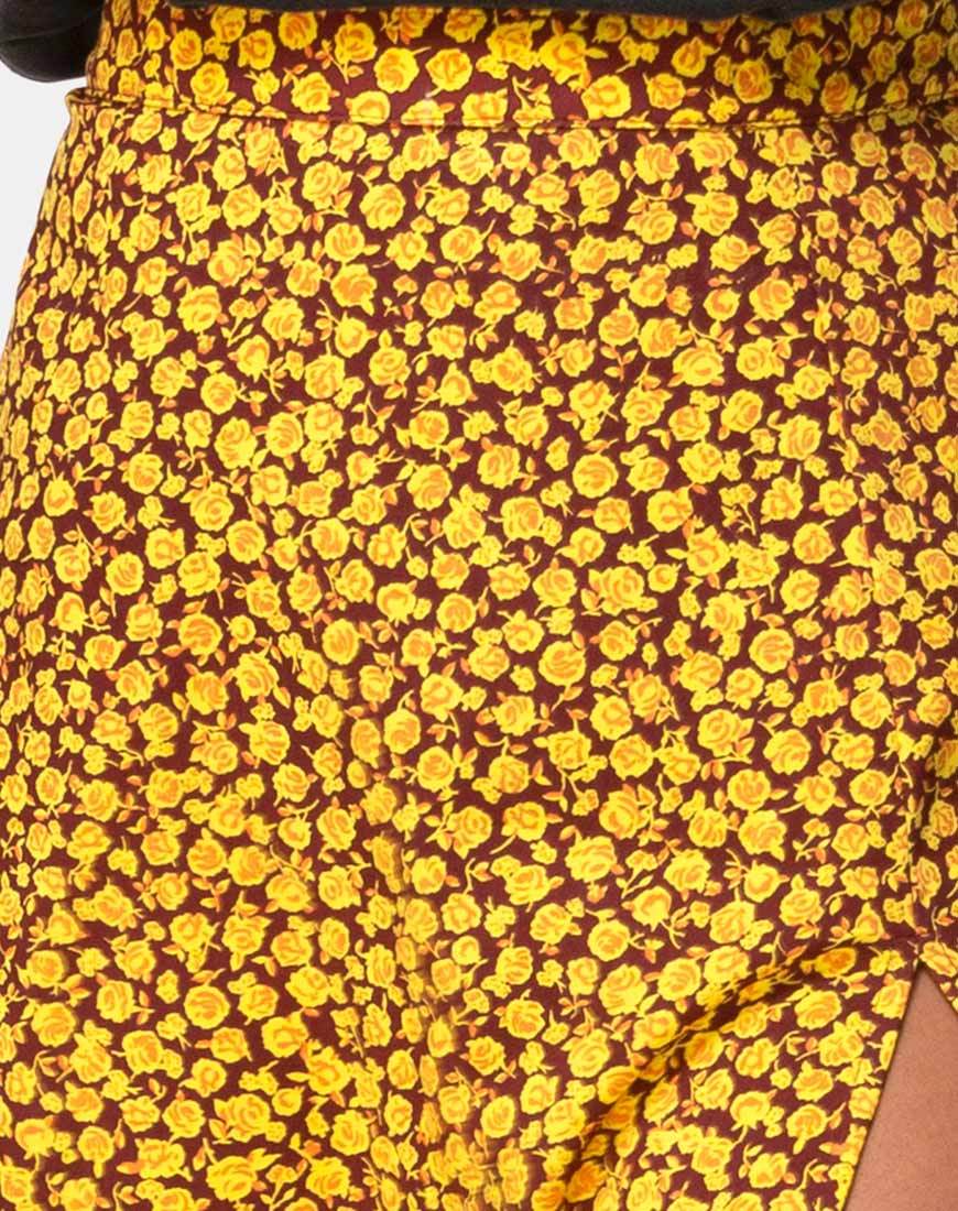 Saika Midirock in Ditsy Rose Marigold - Image 5