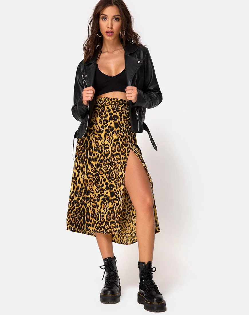 Saika Midirock in Leopard