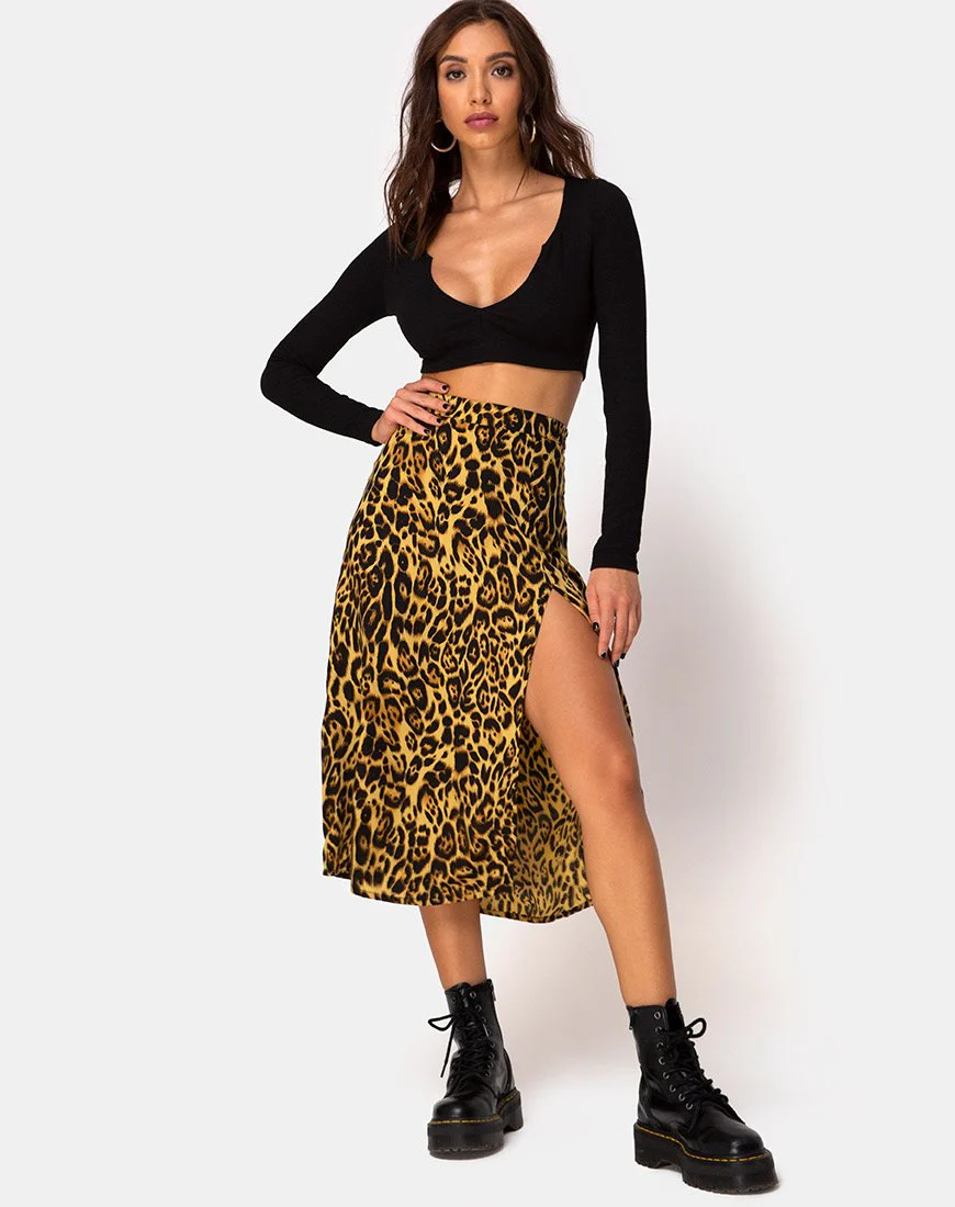 Saika Midirock in Leopard - Image 3