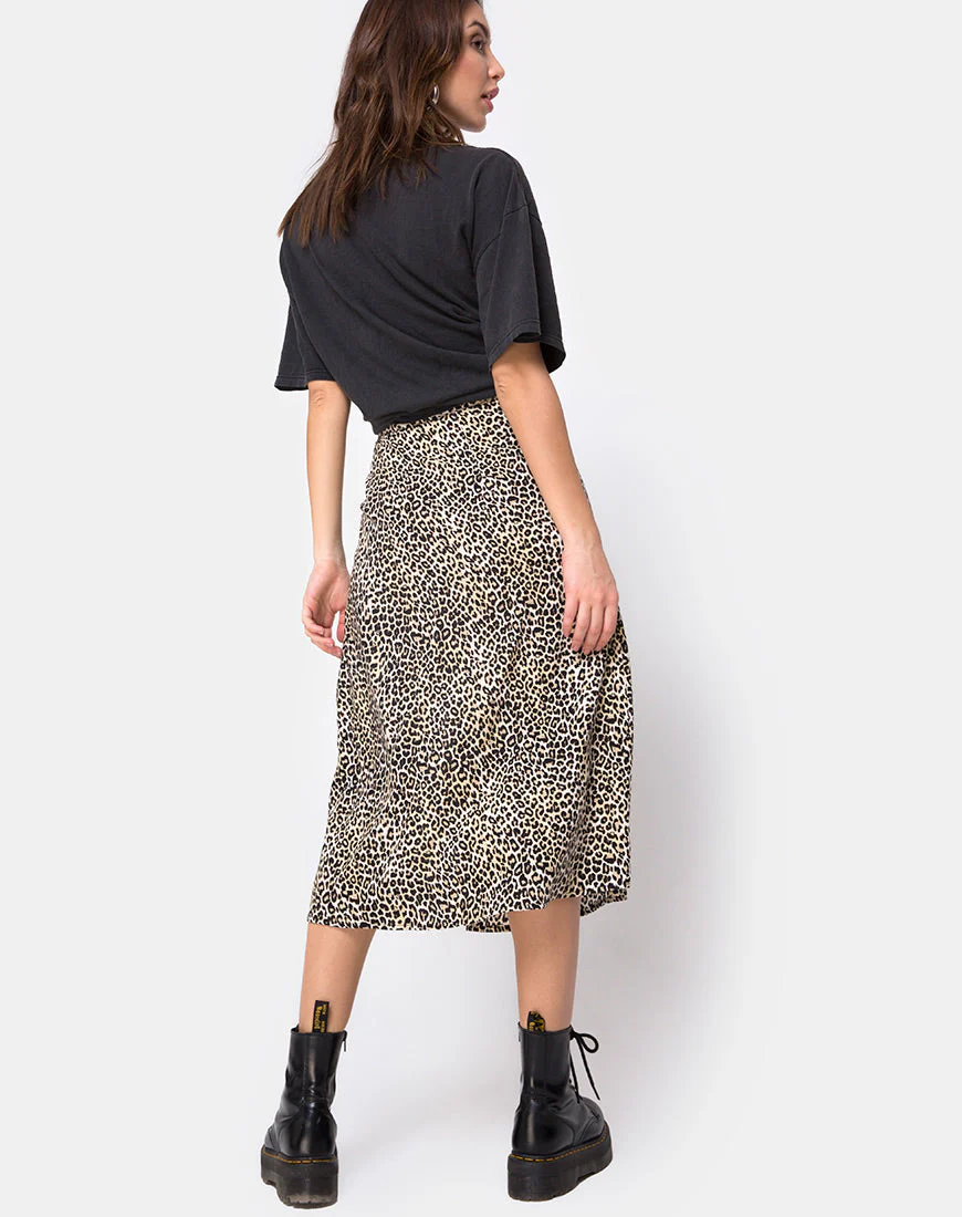 Saika Midirock in Rar Leopard Braun - Image 8