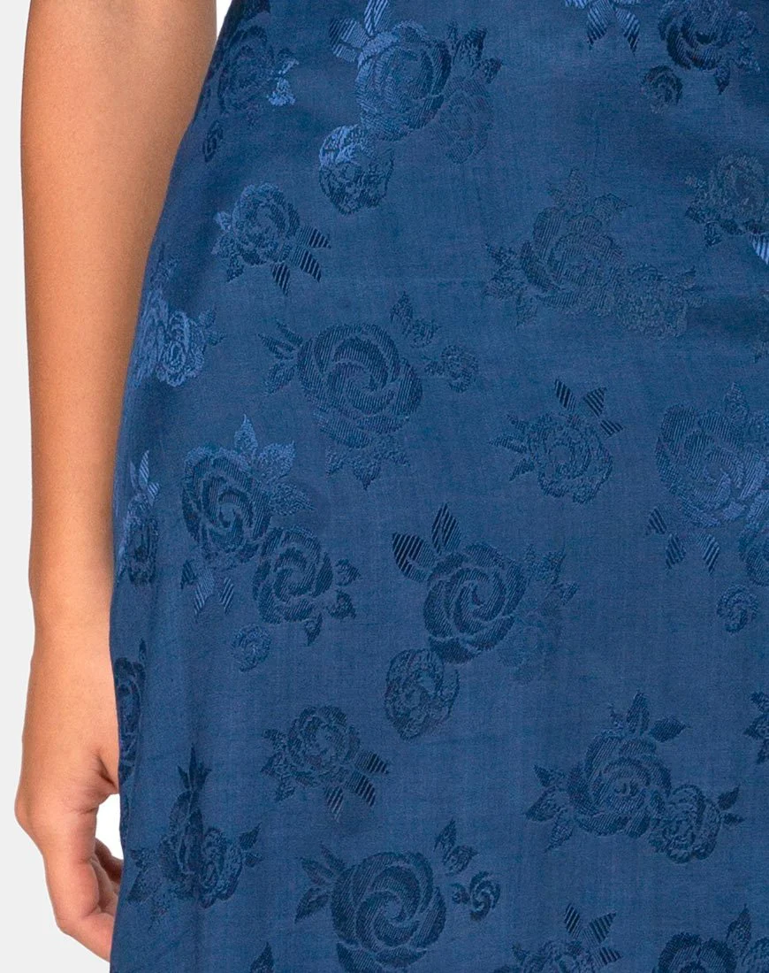 Saika Midirock aus Satin Rose Navy - Image 5