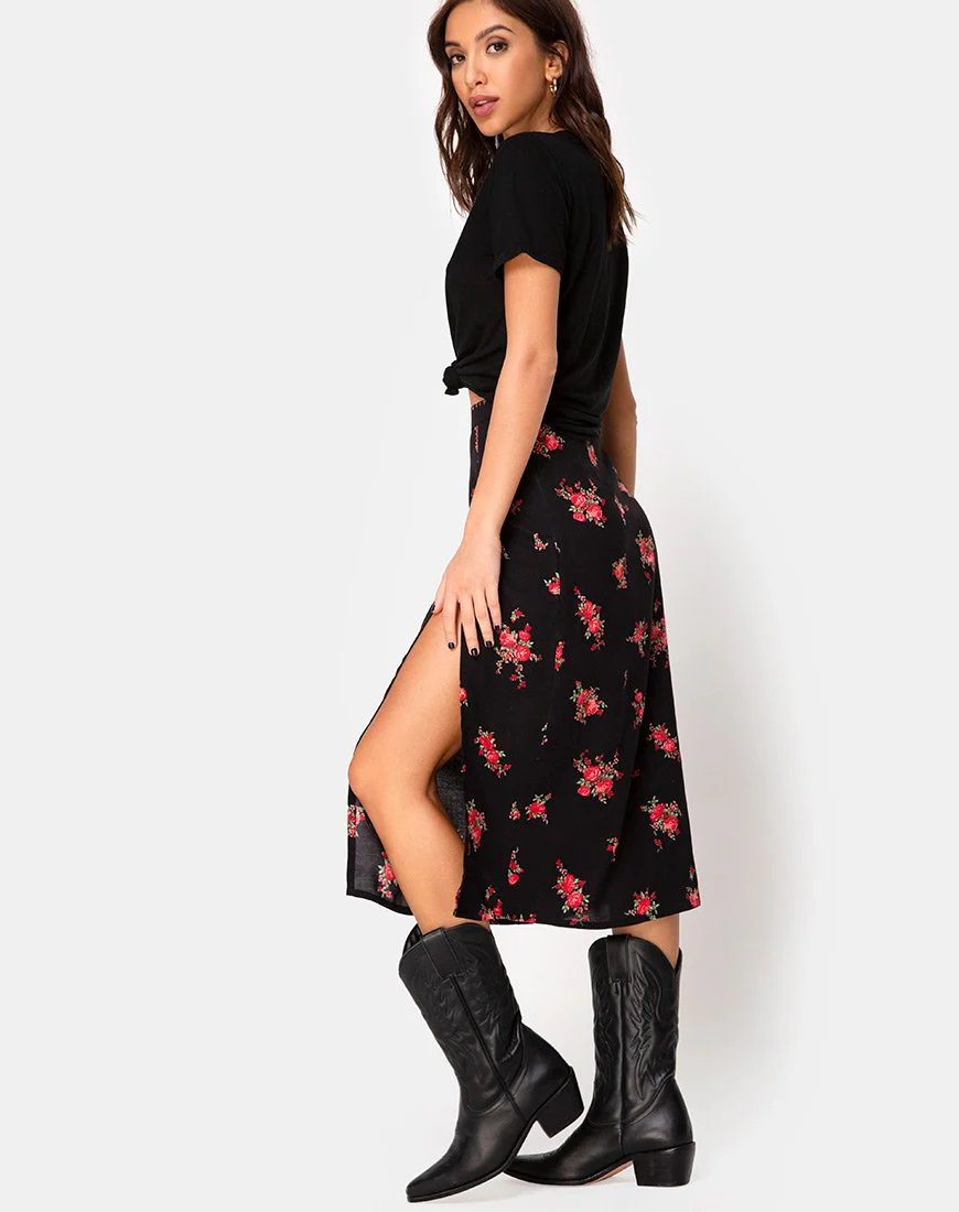 Saika Midirock aus Soi Rose Schwarz und Rot - Image 4