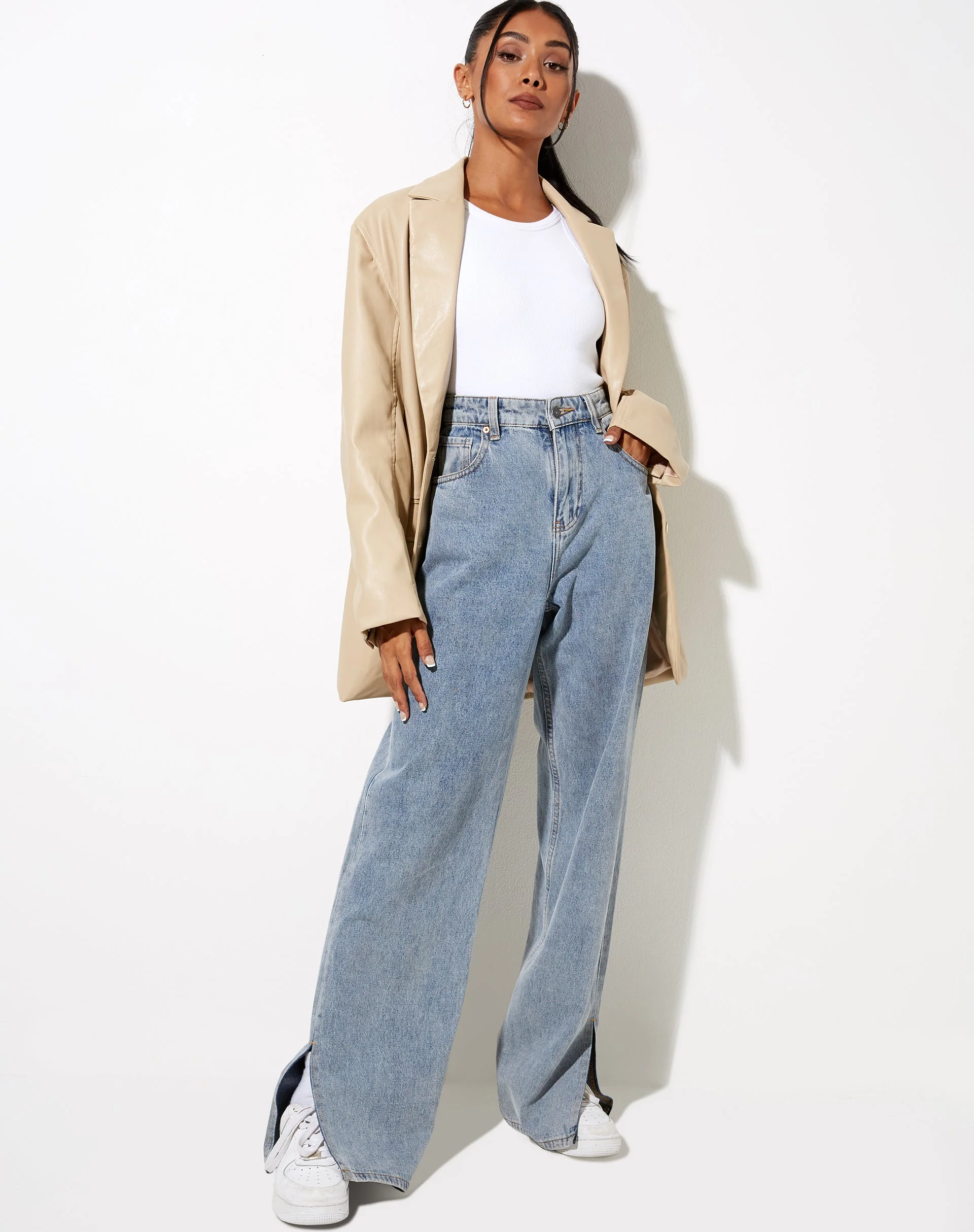 Saken Blazer in Buttermilch - Image 4