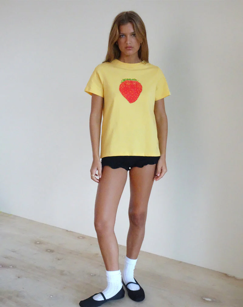 Saki Tee in Lemonade Übergröße Erdbeere - Image 2