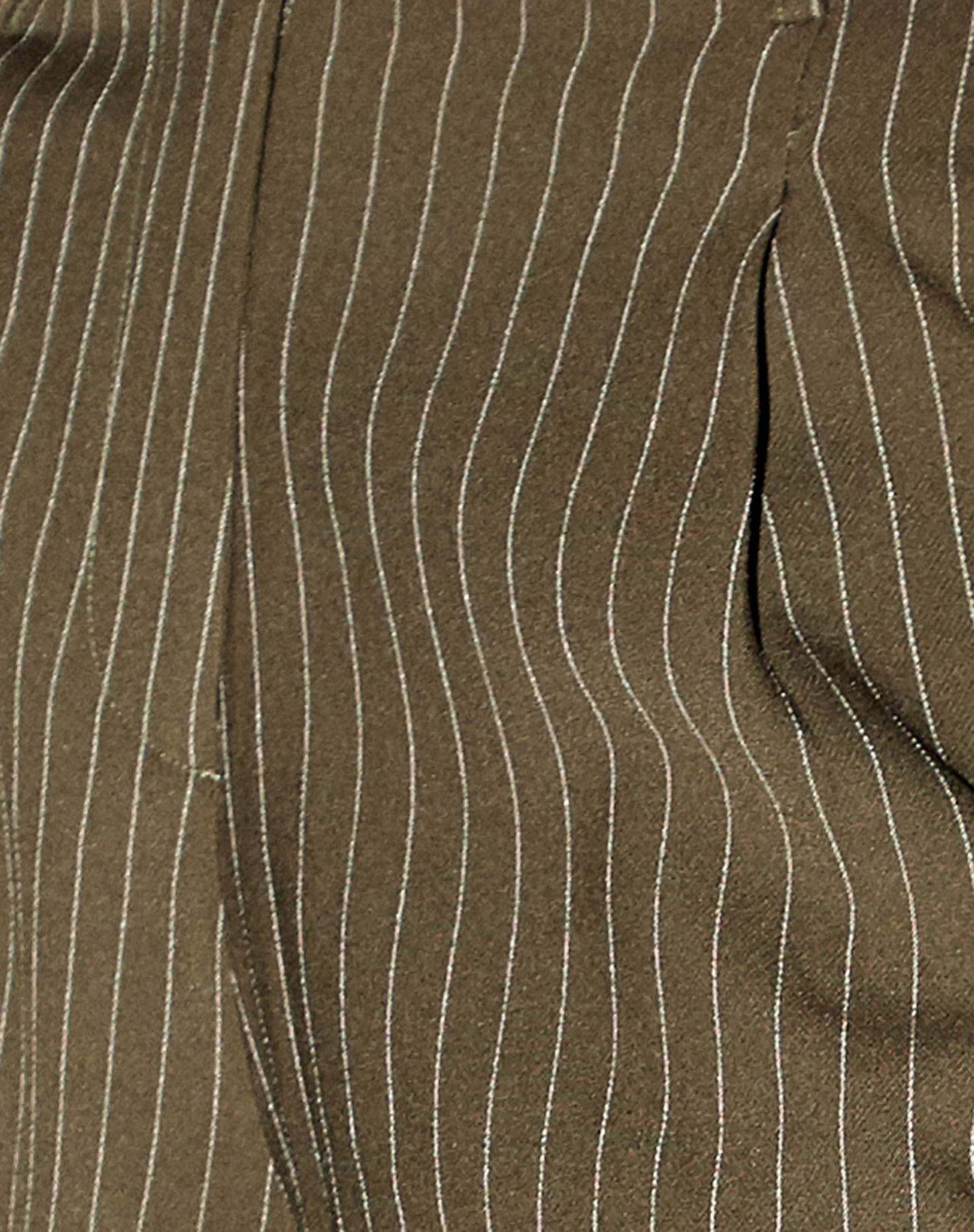 Sakila-Hose in Khaki mit Nadelstreifen - Image 8