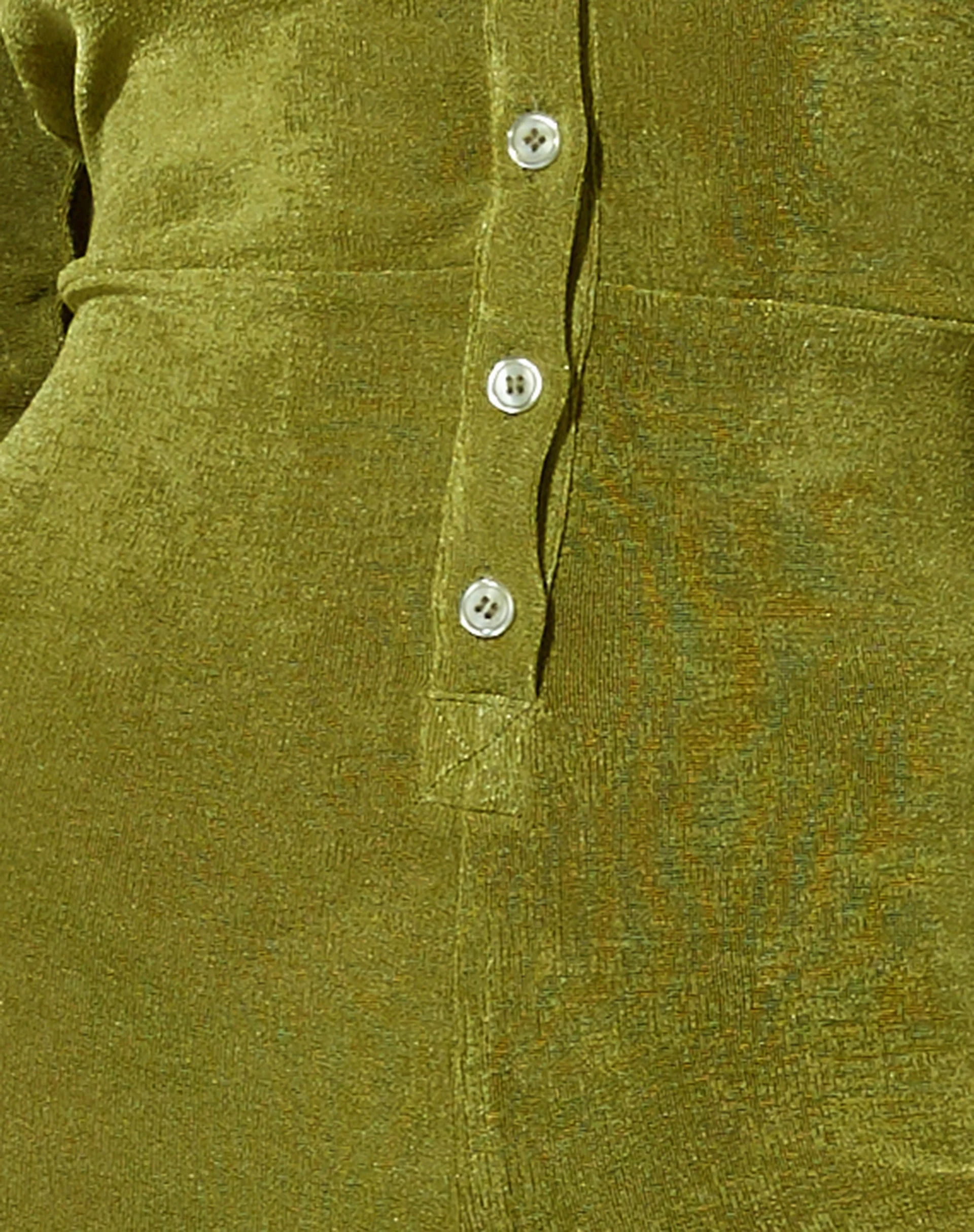 Salish Jumpsuit aus Krepp-Limette - Image 6