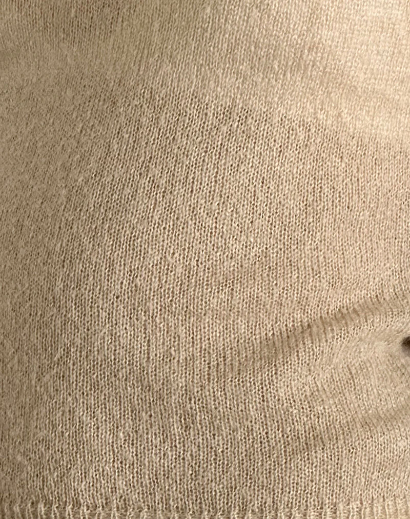 Salisha Tank Top aus natürlichem, transparentem Strick - Image 6