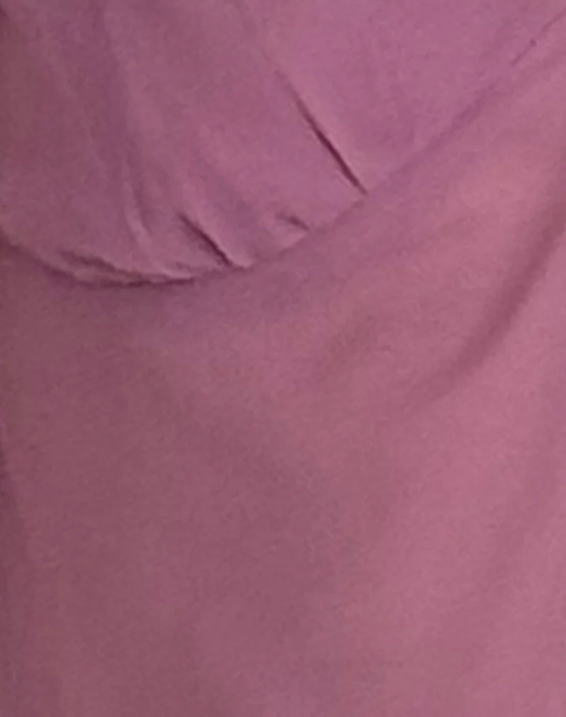 Samsiar Oberteil aus Chiffon in Mauve - Image 5