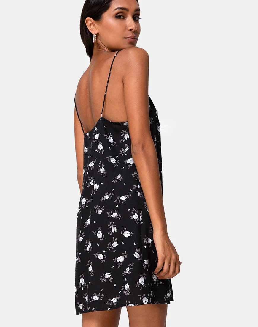Sanna Slip-Kleid in Tulpe dunkel - Image 3