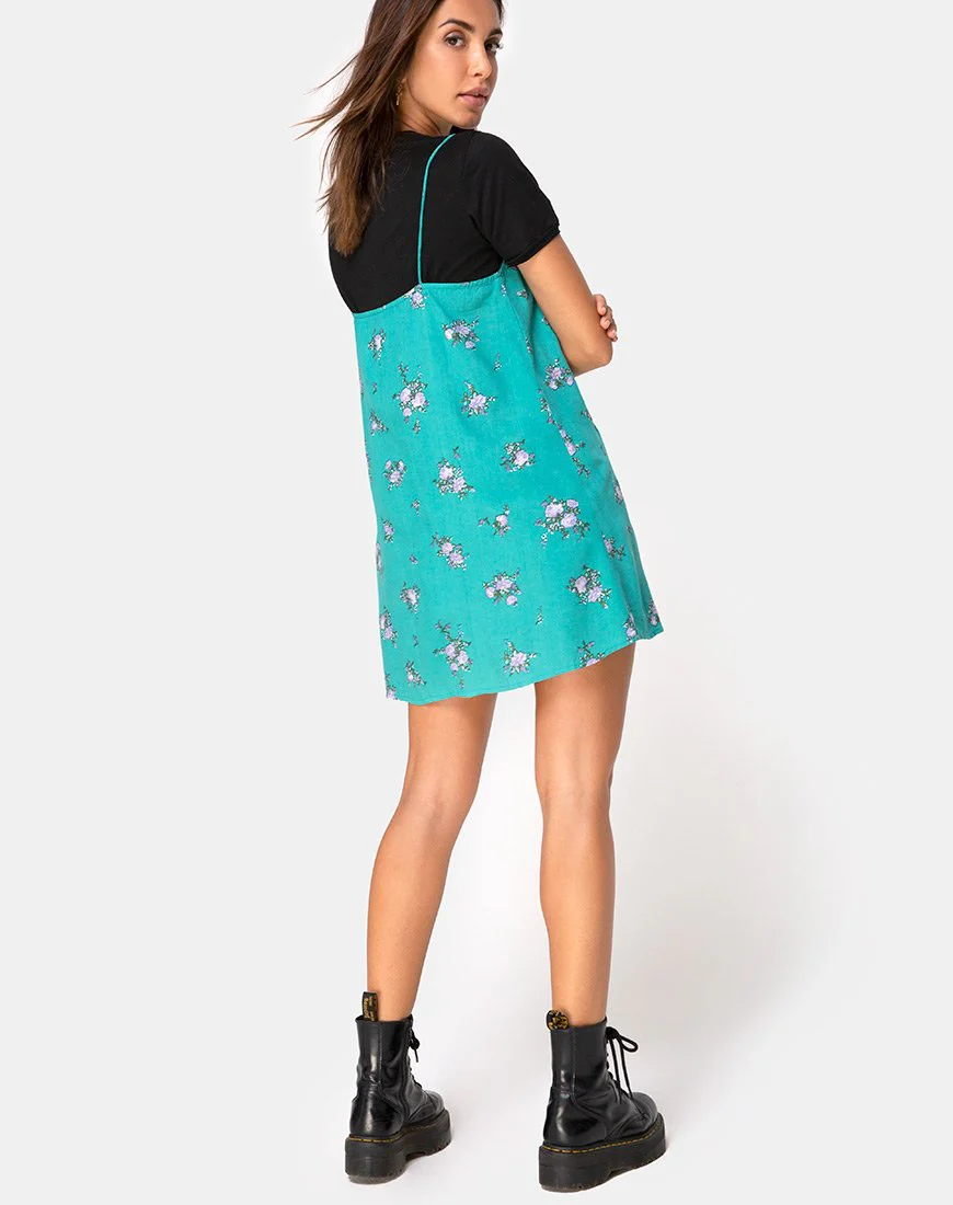 Sanna Slip Dress in Soi Rose Grün - Image 4