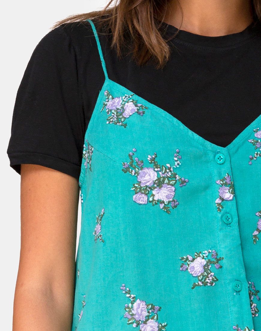 Sanna Slip Dress in Soi Rose Grün - Image 5