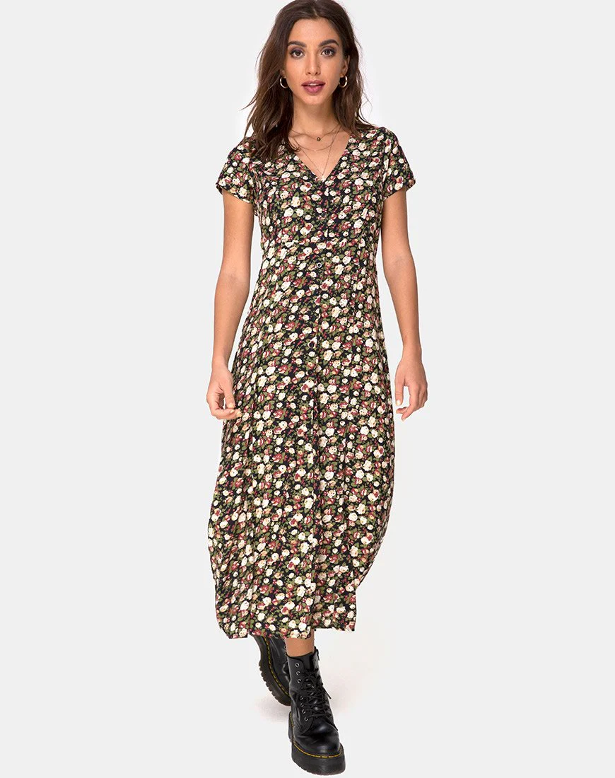 Sanrin Midikleid in Courtney Floral - Image 3