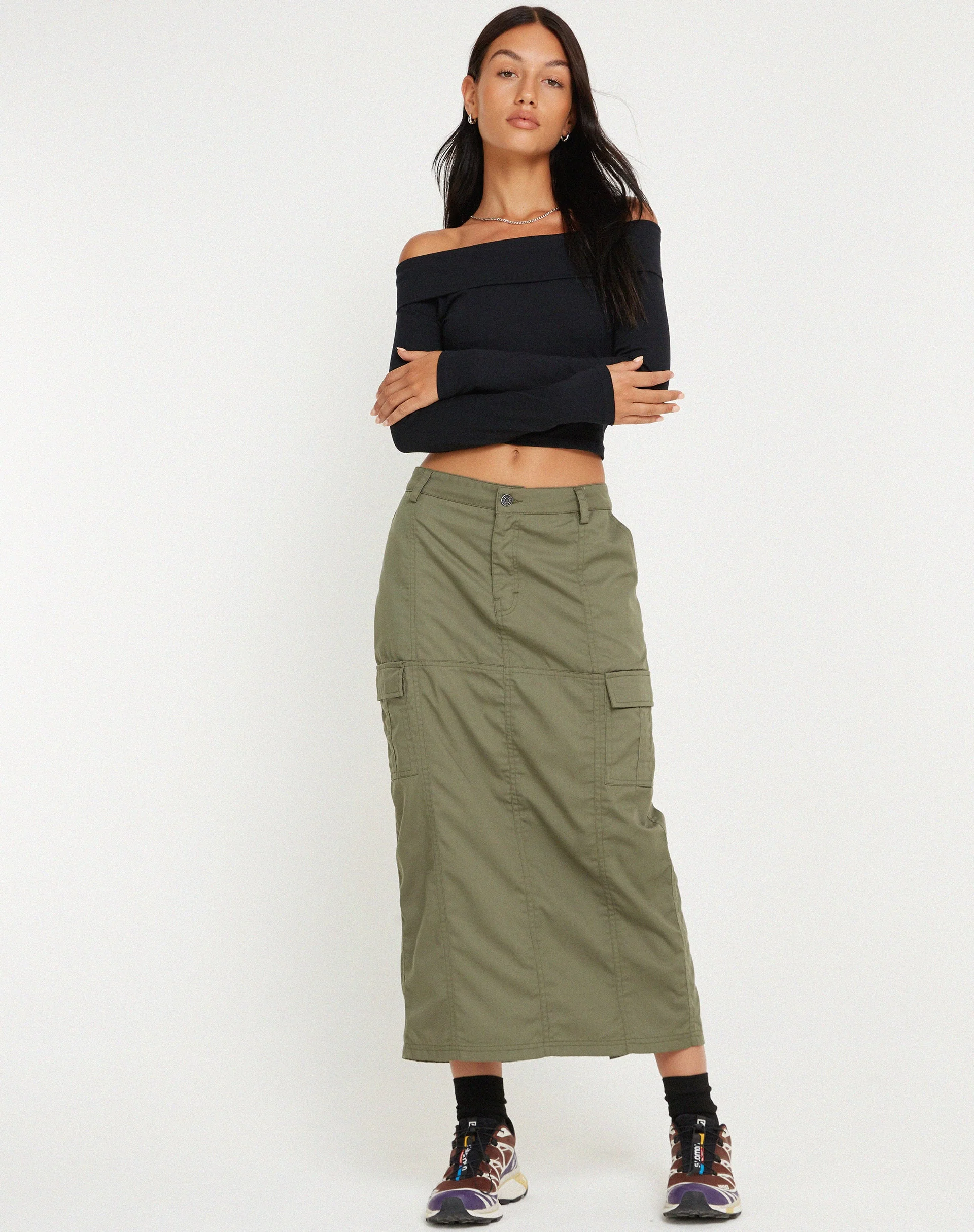 Sarina Top in Schwarz - Image 3