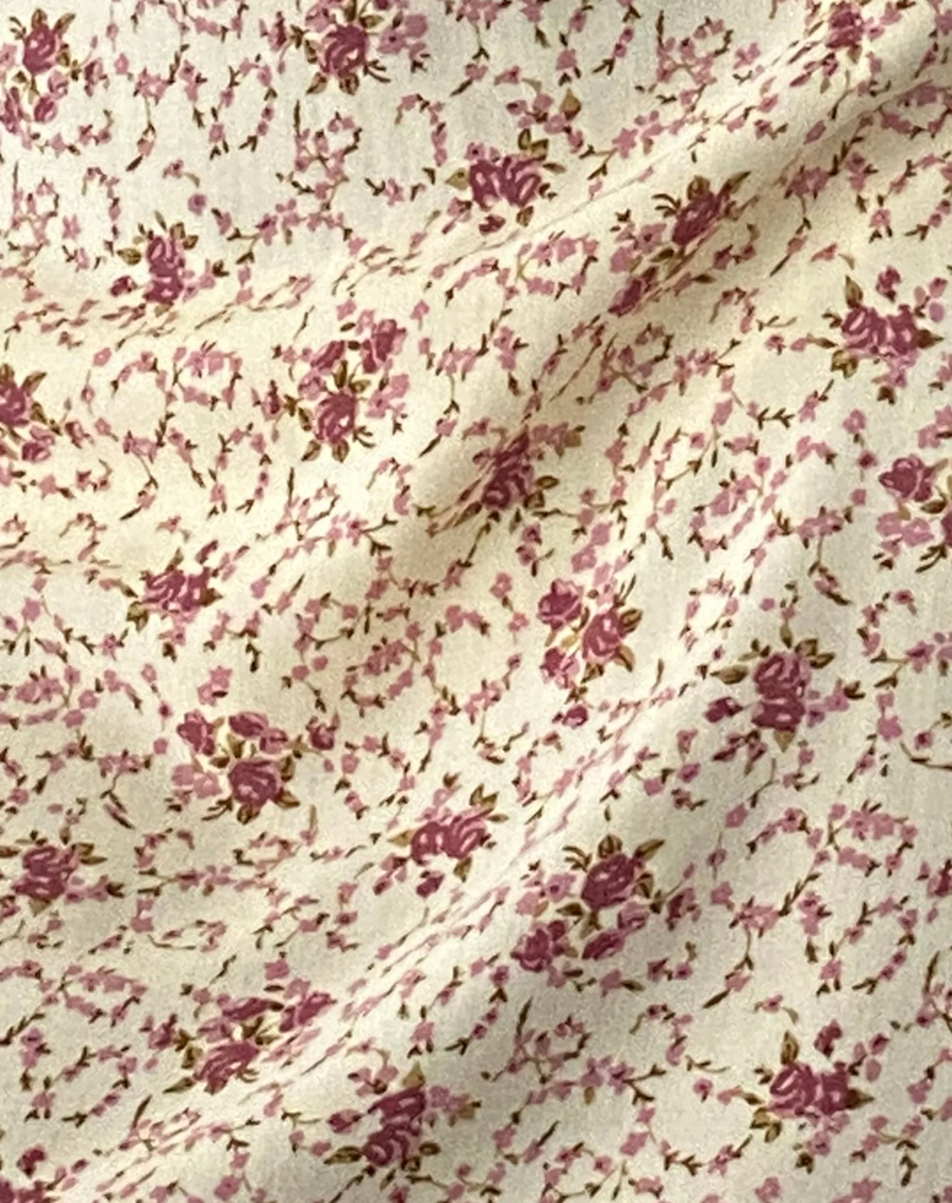Sasyana Minikleid aus Blumenkette Creme - Image 6